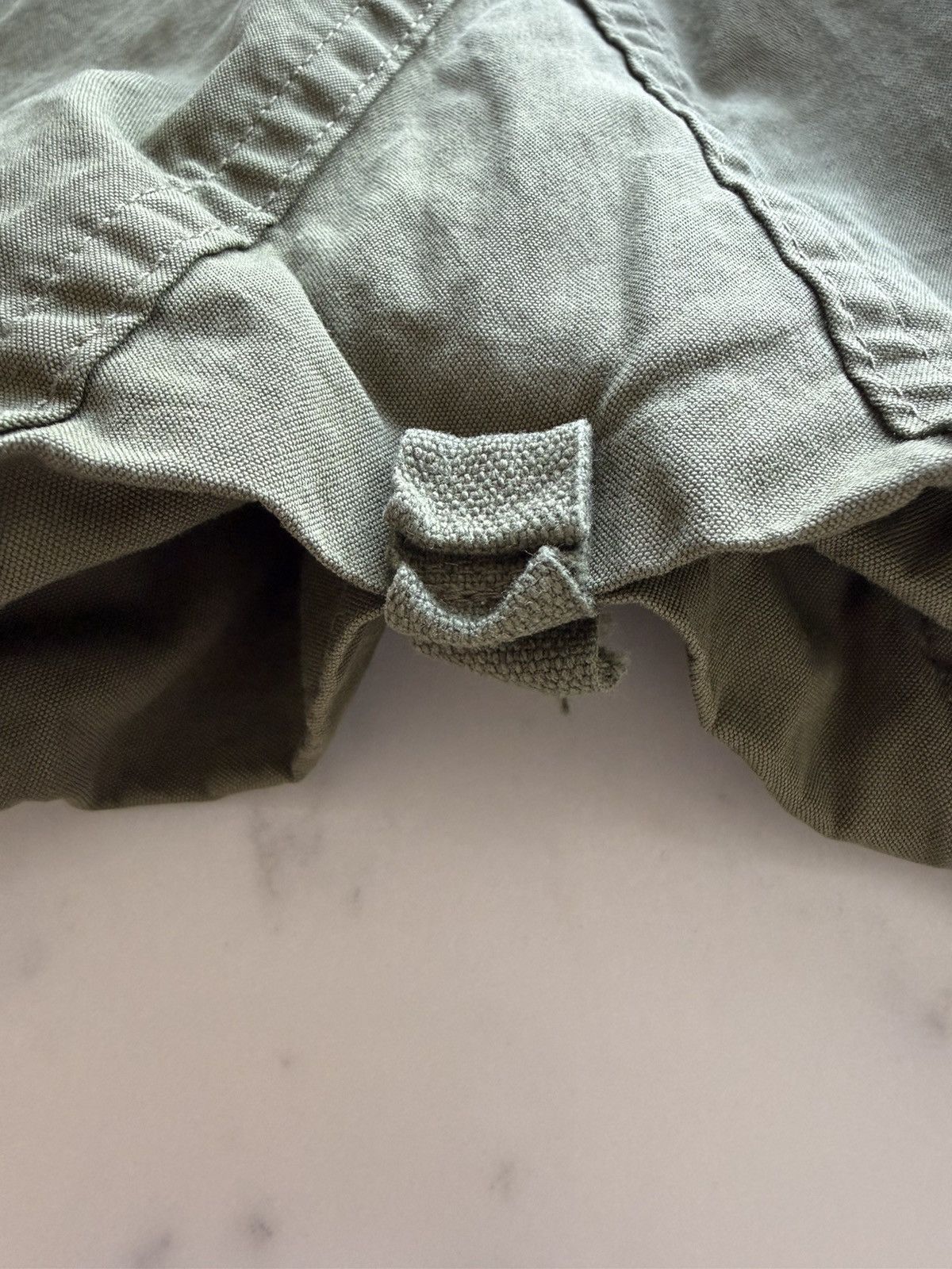 Junya Watanabe Junya Watanabe MAN x Needles Cotton Nylon Shorts - Khaki Size US 32 / EU 48 - 3 Thumbnail