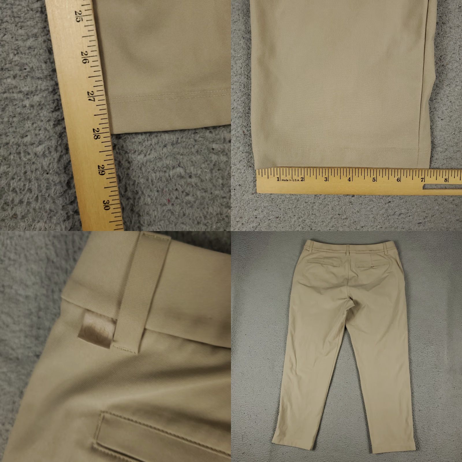 Lululemon Lululemon Pants Mens 34x28 Beige Slash Pockets Chino Trousers Commission ABC Size US 34 / EU 50 - 8 Thumbnail