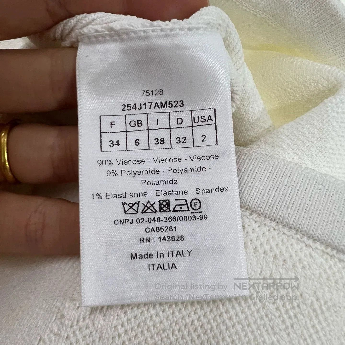 Dior Dior Quilted Knit Skirt. Size 37" - 5 Thumbnail