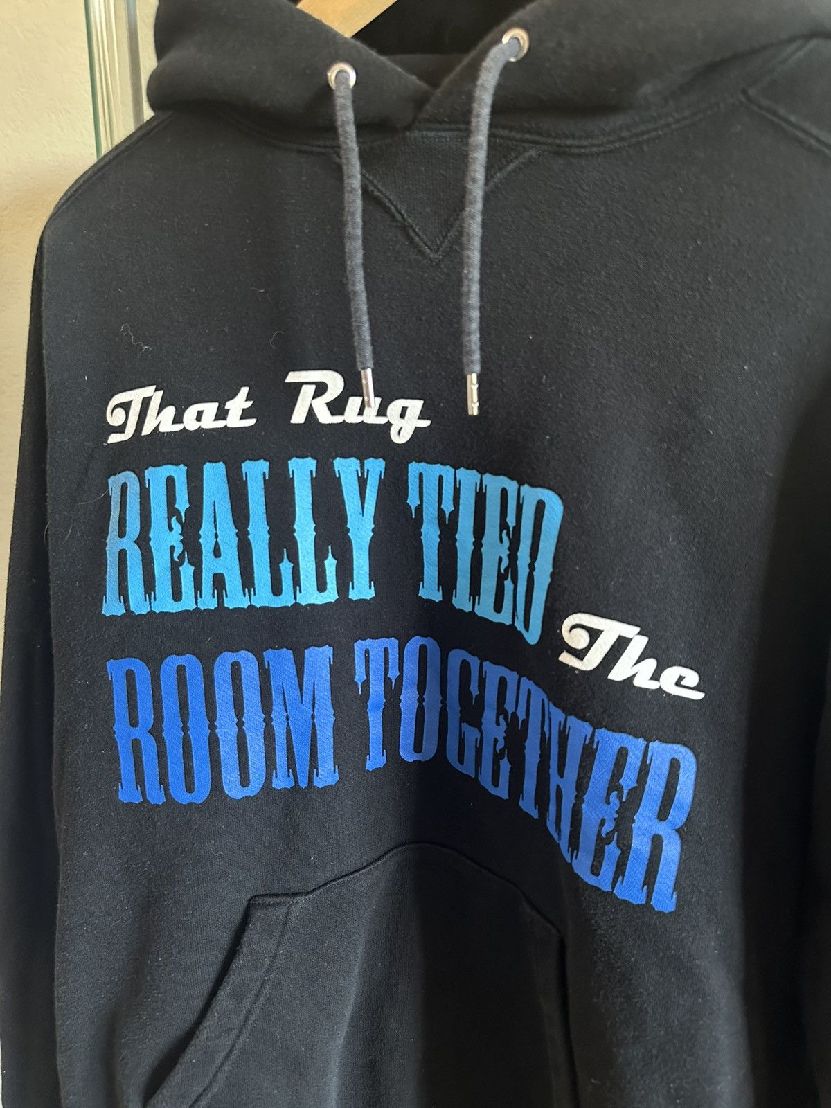 Sacai Black Sacai Hoodie “BIG LEBOWSKI” Size US L / EU 52-54 / 3 - 3 Thumbnail