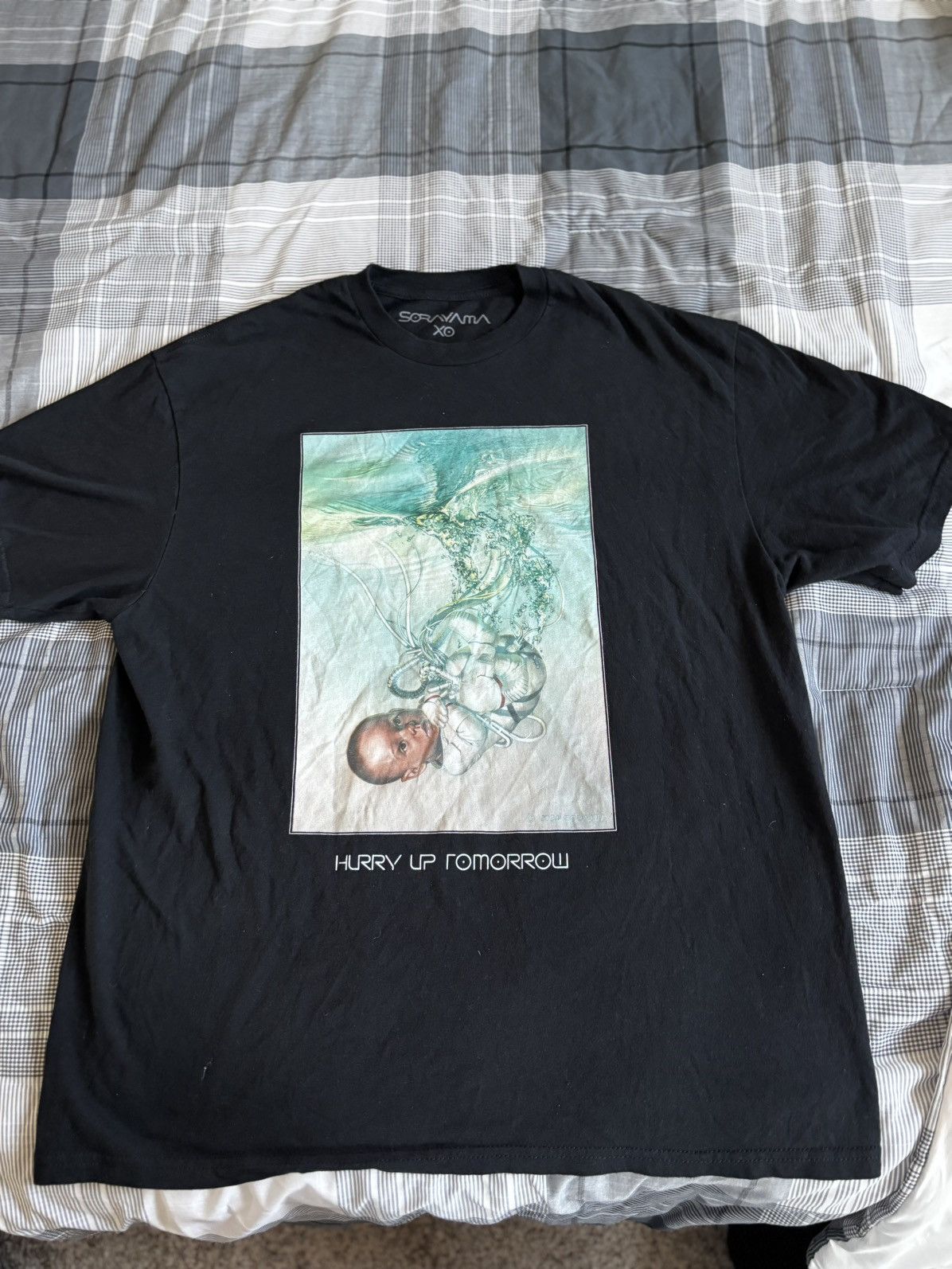The Weeknd Hurry Up Tomorrow Sorayama Tee Size US XL / EU 56 / 4 - 1 Thumbnail