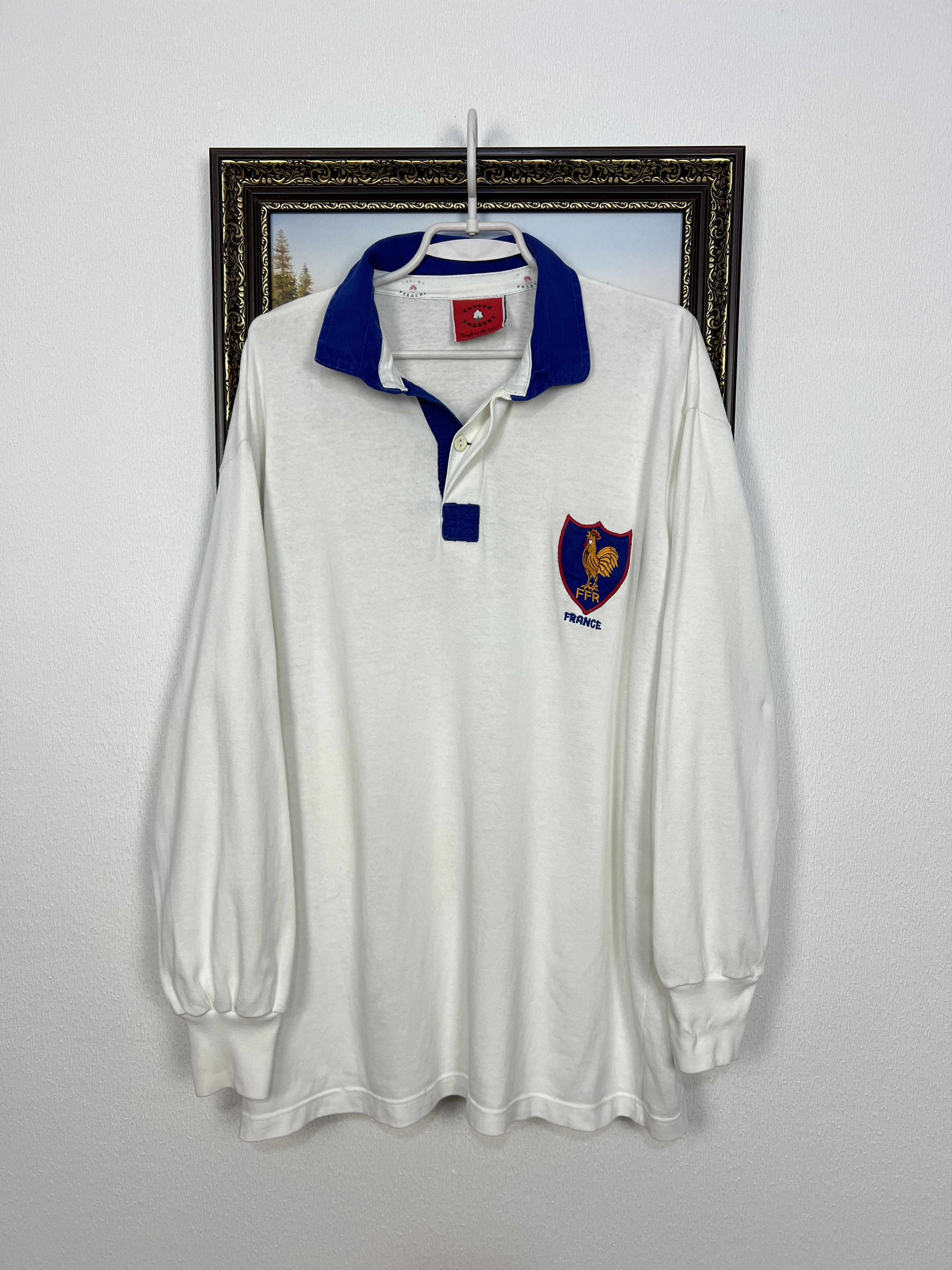 Cotton Traders Vintage Cotton Traders France Rugby Jersey FFR World Cup Size US XXL / EU 58 / 5 - 1 Thumbnail