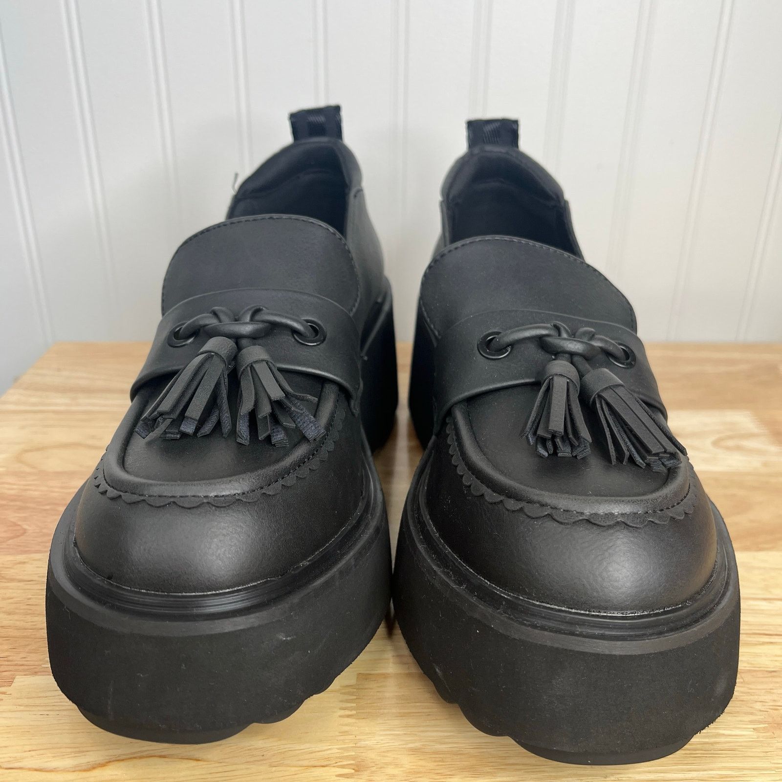 Other Rocket Dog Harper Platform Black Chunky Loafer Grunge Y2K Size US 9 / IT 39 - 6 Thumbnail
