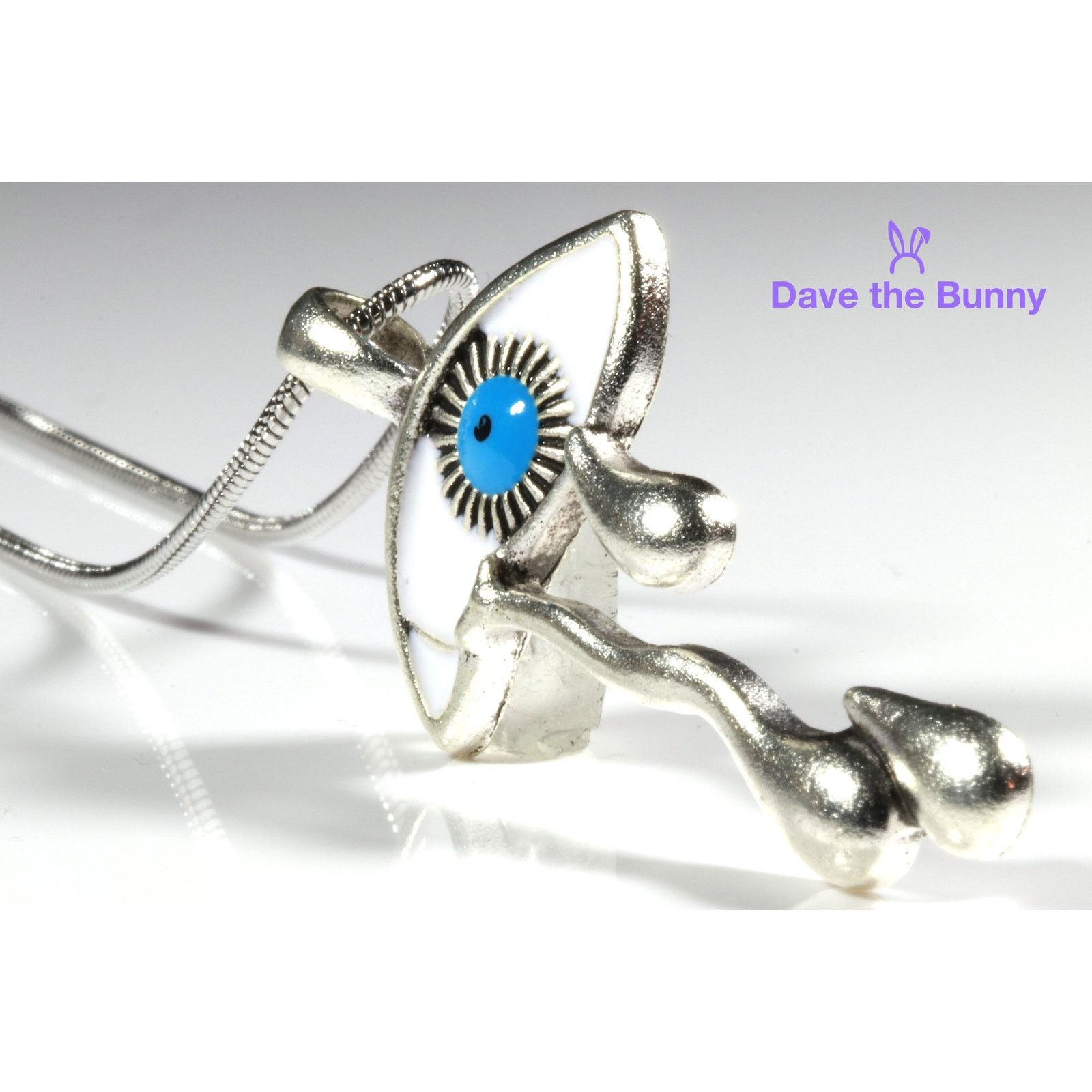 & Other Stories Evil Eye Pendant with Tears Necklace Pendant Size ONE SIZE - 4 Thumbnail