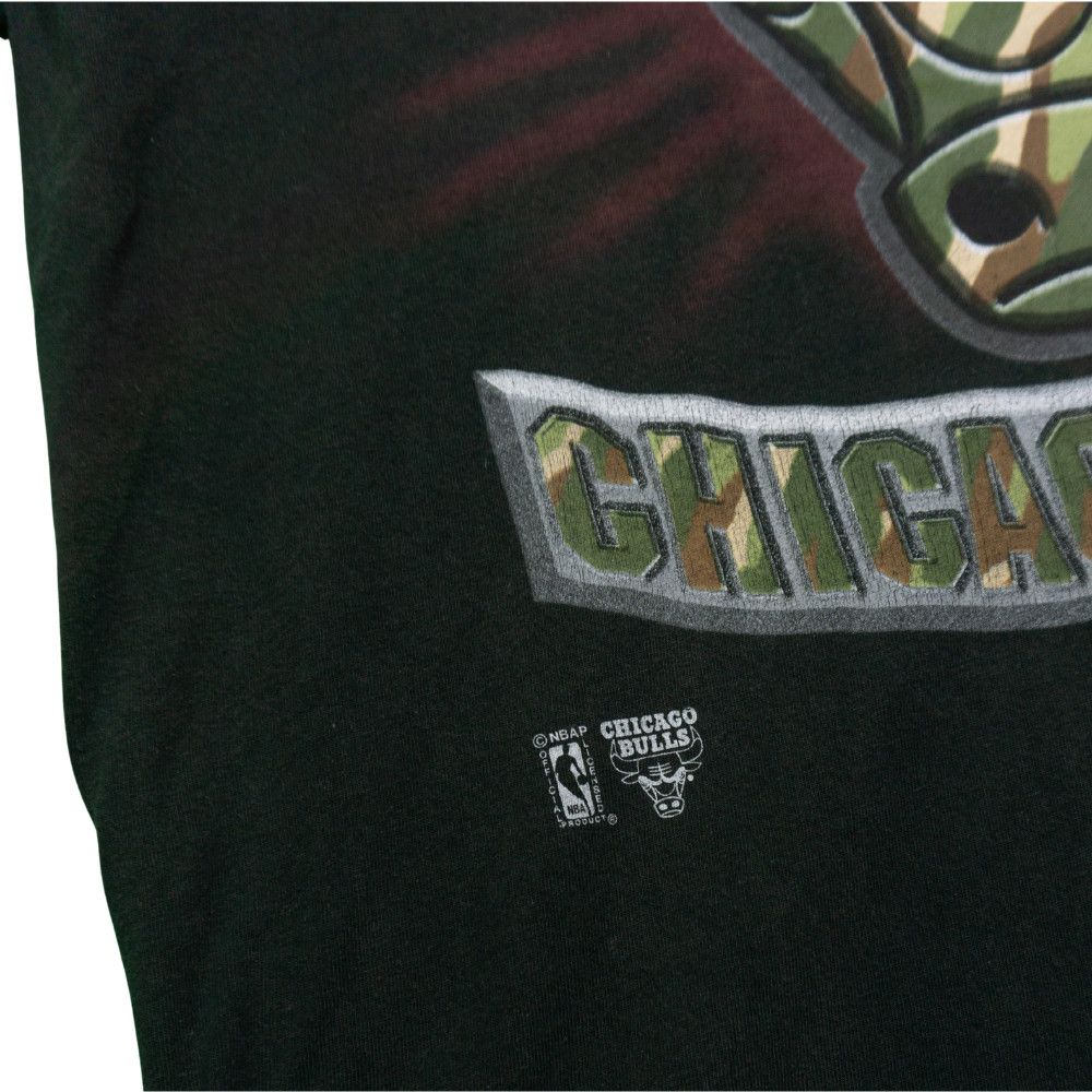 Vintage 1998 Chicago Bulls NBA Champs Camo Tee – XL Size US XL / EU 56 / 4 - 4 Thumbnail