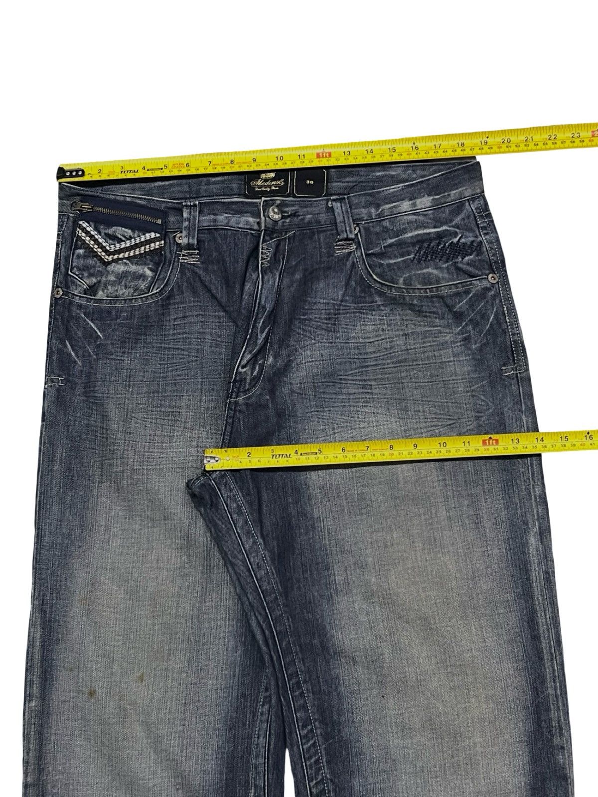 Akademiks Vintage Akademiks Y2K archive Baggy Jeans | Hip Hop Fit Size US 37 - 17 Thumbnail