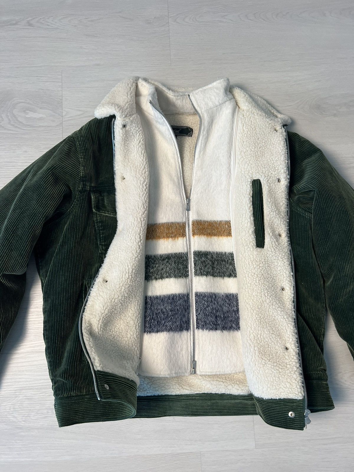 Kith Kith Corduroy Laight Stadium Jacket Size US XL / EU 56 / 4 - 5 Thumbnail