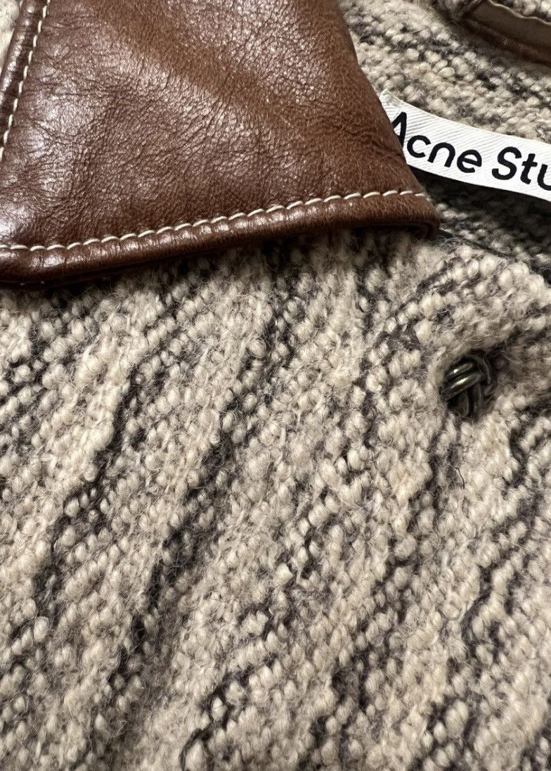Acne Studios RARE GRAIL acne studios leather collar trucker jacket Size US M / EU 48-50 / 2 - 13 Thumbnail