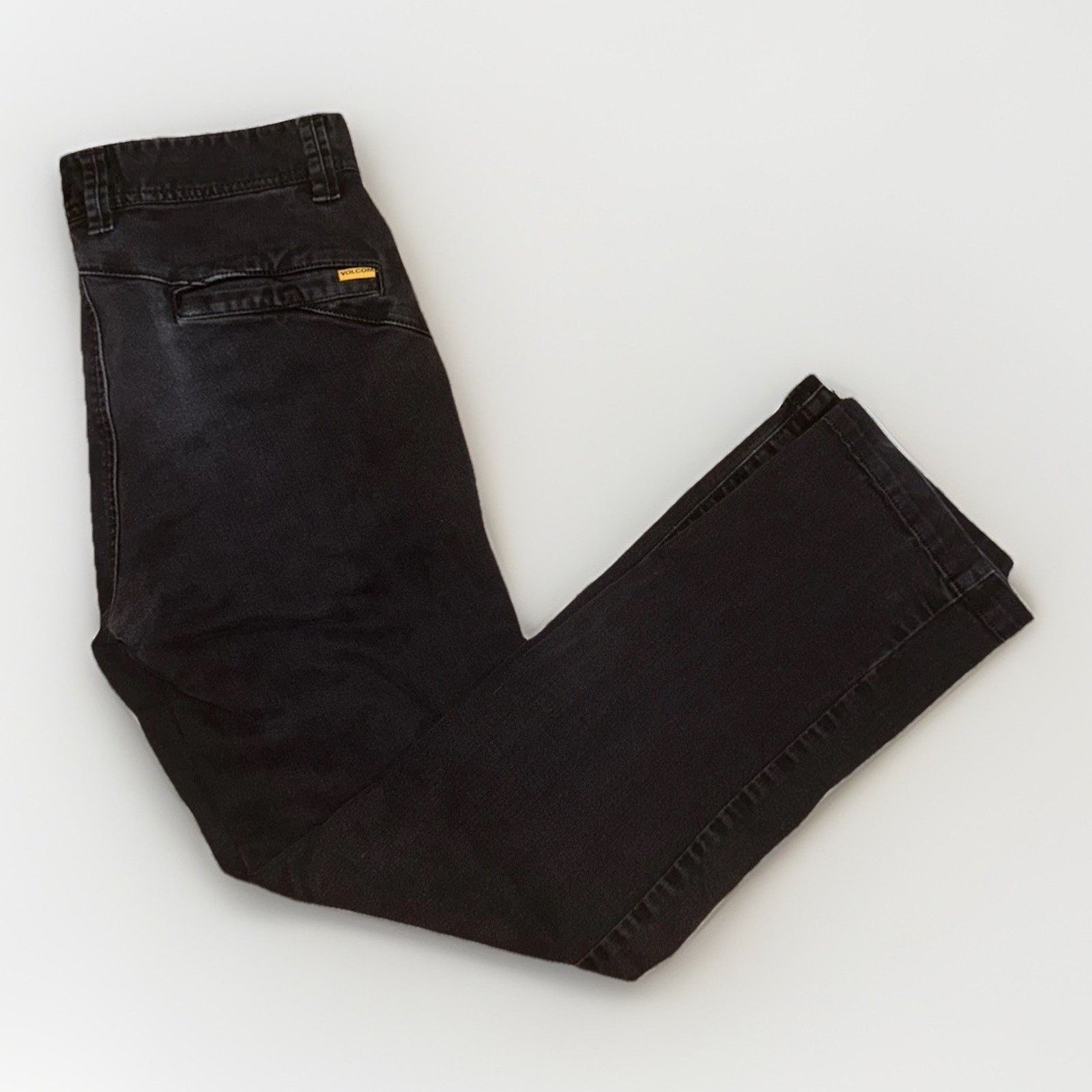 Volcom Volcom Black Denim Jeans Men’s 30x30 Slim Straight Chino Size US 30 / EU 46 - 1 Thumbnail