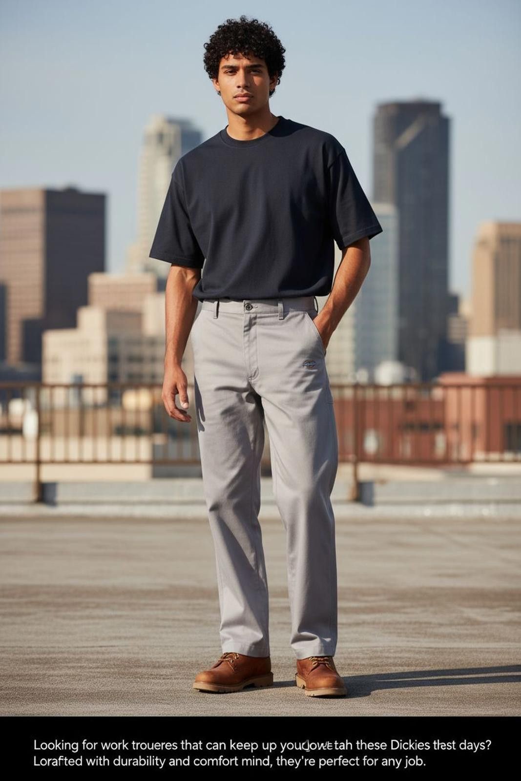 Dickies Dickies Work Trousers Men's Casual Pants Size US 42 / EU 58 - 2 Thumbnail