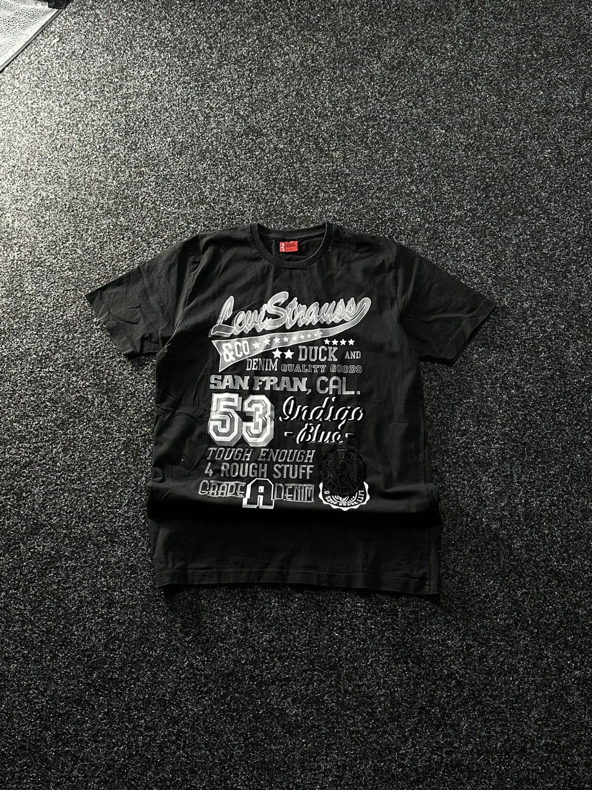 Levi's × Vintage 🚨VINTAGE LEVI’S SAN FRANCISCO RED TAB TEE BIG LOGO 90s Size US XL / EU 56 / 4 - 1 Thumbnail
