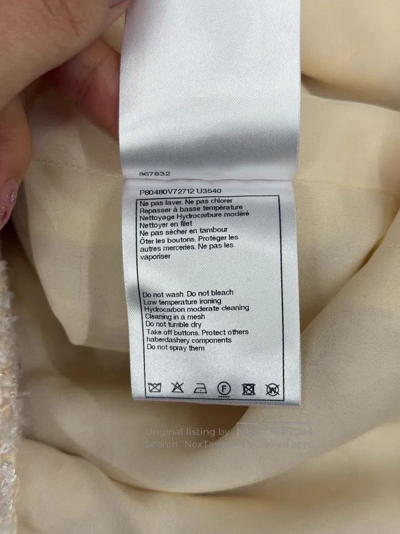 Chanel Chanel Beige tweed coat Size XS / US 0-2 / IT 36-38 - 6 Thumbnail