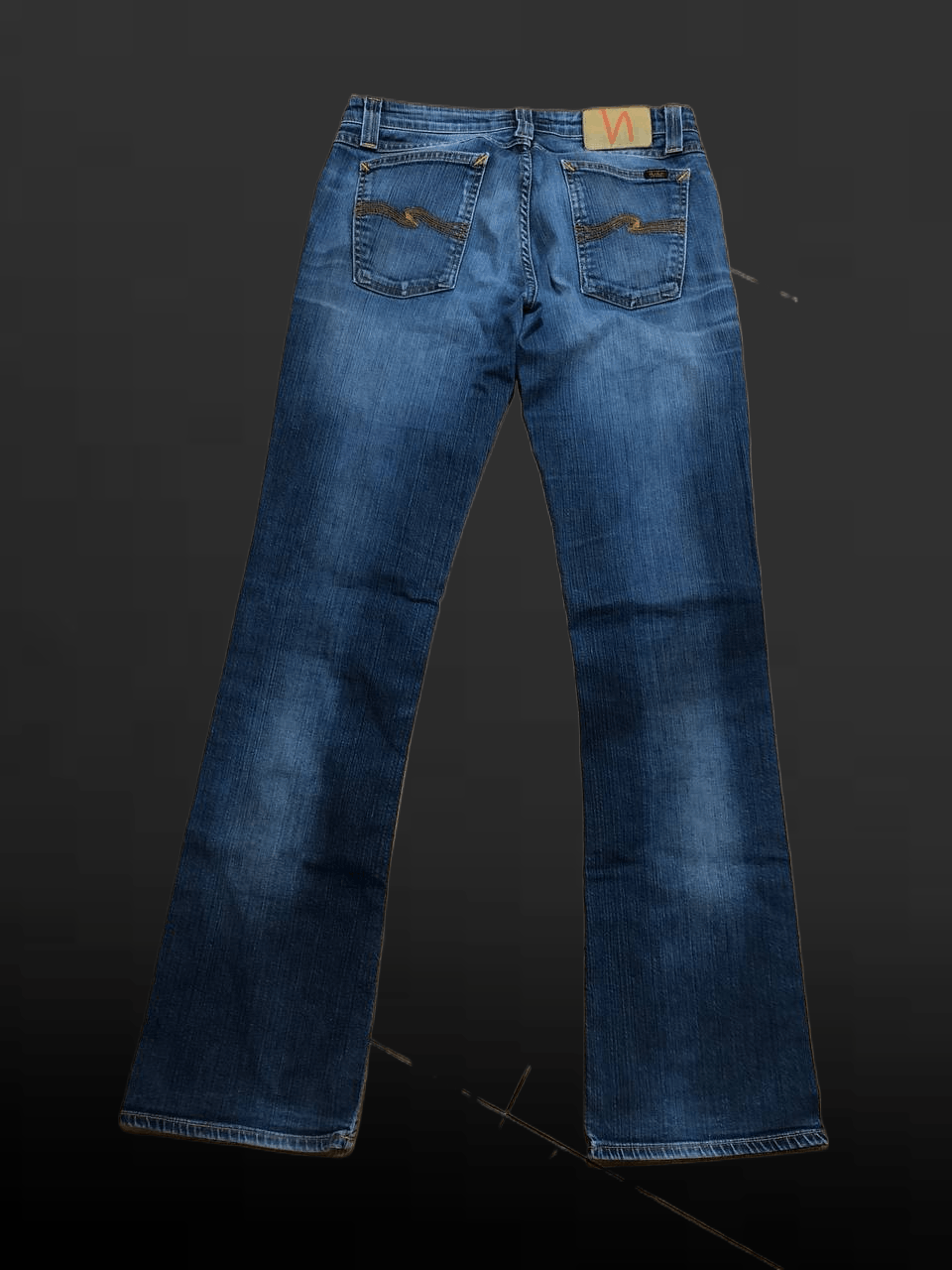 Nudie Jeans Nudie Jeans Men's Distressed Button Fly Dark Den Size 27" / US 4 / IT 40 - 1 Thumbnail