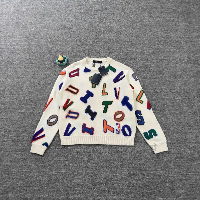 Louis Vuitton Louis Vuitton Colorful Knit Sweater for Men . Size US L / EU 52-54 / 3 - 1 Thumbnail