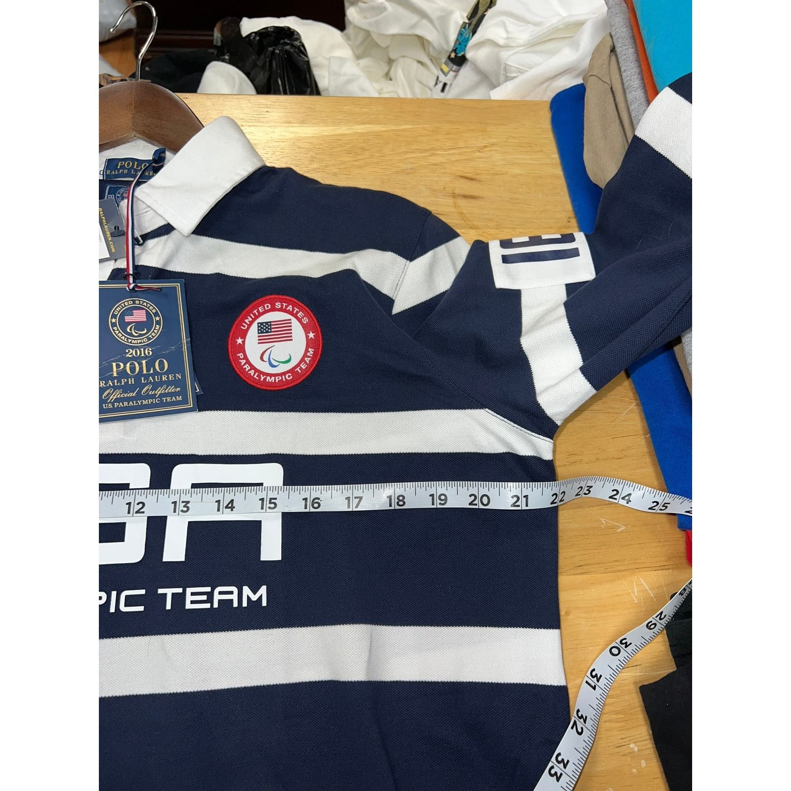 Polo Ralph Lauren Womens Polo Ralph Lauren Olympic Polo Shirt USA 16 Dress XL Size XL / US 12-14 / IT 48-50 - 13 Thumbnail