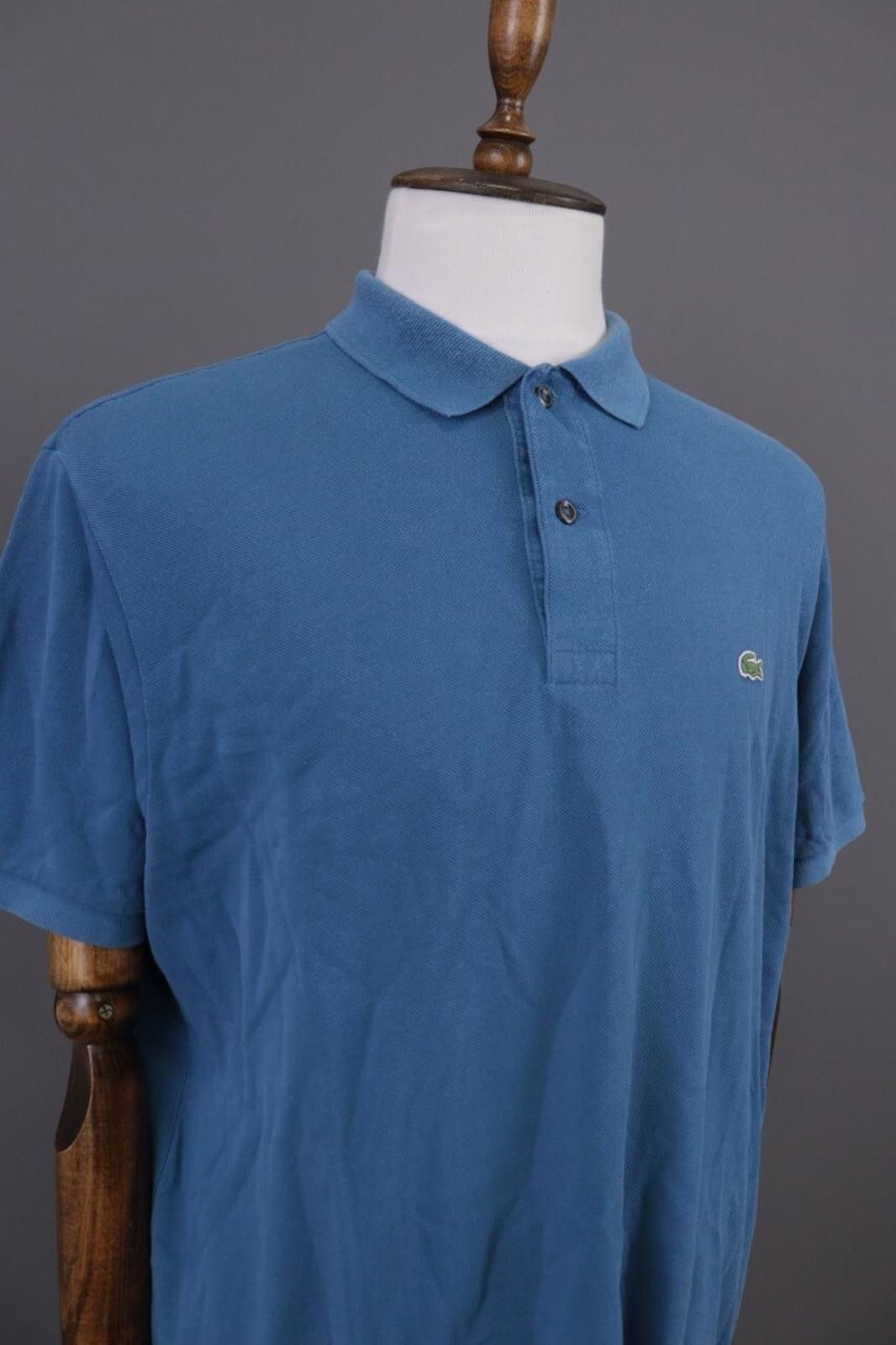 Lacoste Lacoste Classic Fit Blue Polo Shirt Size FR 7 / US XXL Size US XXL / EU 58 / 5 - 7 Thumbnail