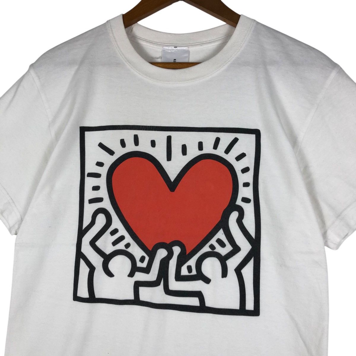 Japanese Brand × Keith Haring KEITH HARING Doodle Big Printed T-Shirt Size US M / EU 48-50 / 2 - 4 Thumbnail