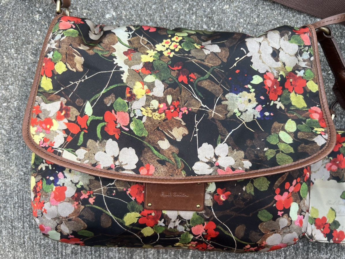 Paul Smith Paul smith Flowers Art Sling Bag Size ONE SIZE - 7 Thumbnail