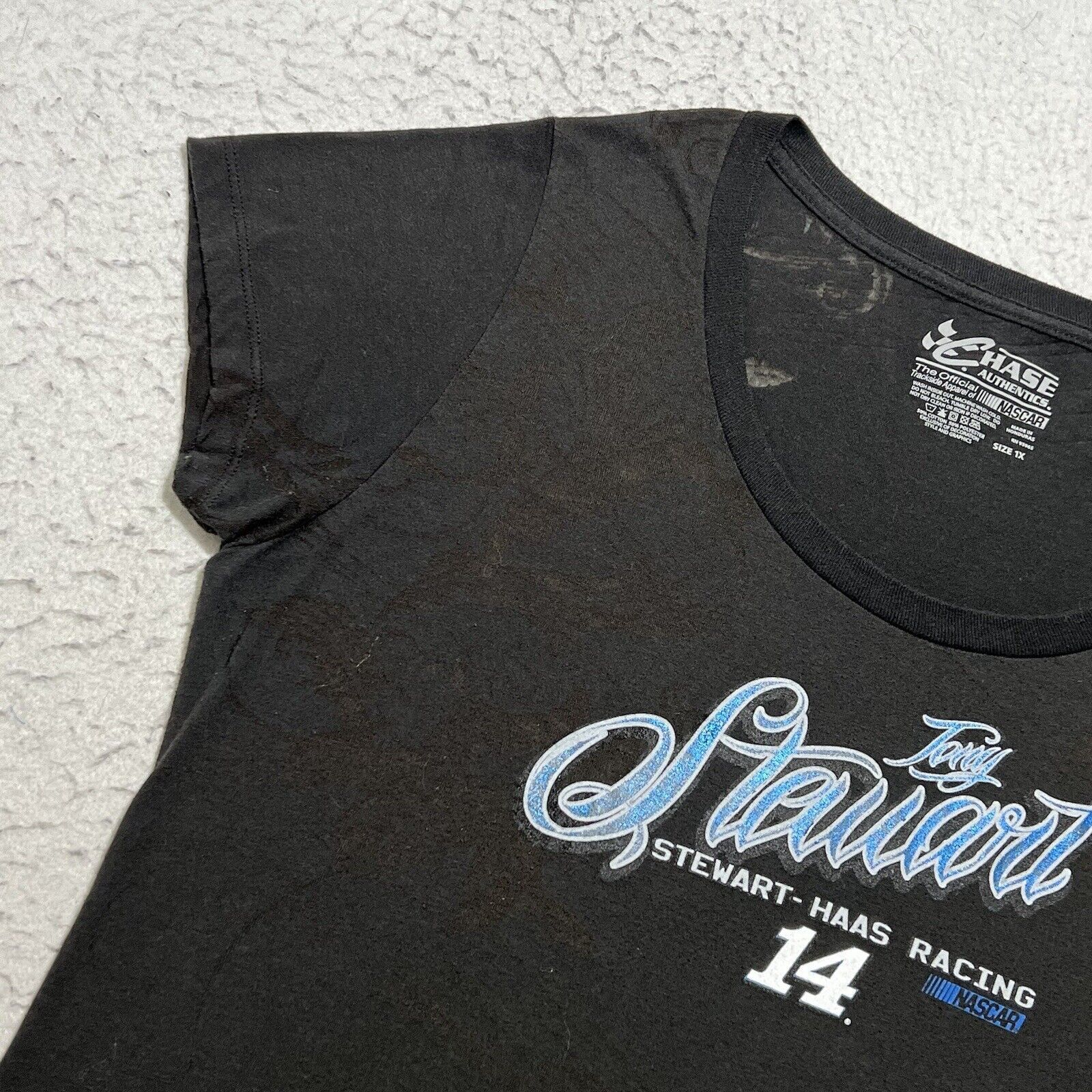 Chase Authentics NASCAR Chase Authentics Haas Racing Tony Stewart #14 T Shirt Size XL / US 12-14 / IT 48-50 - 4 Thumbnail