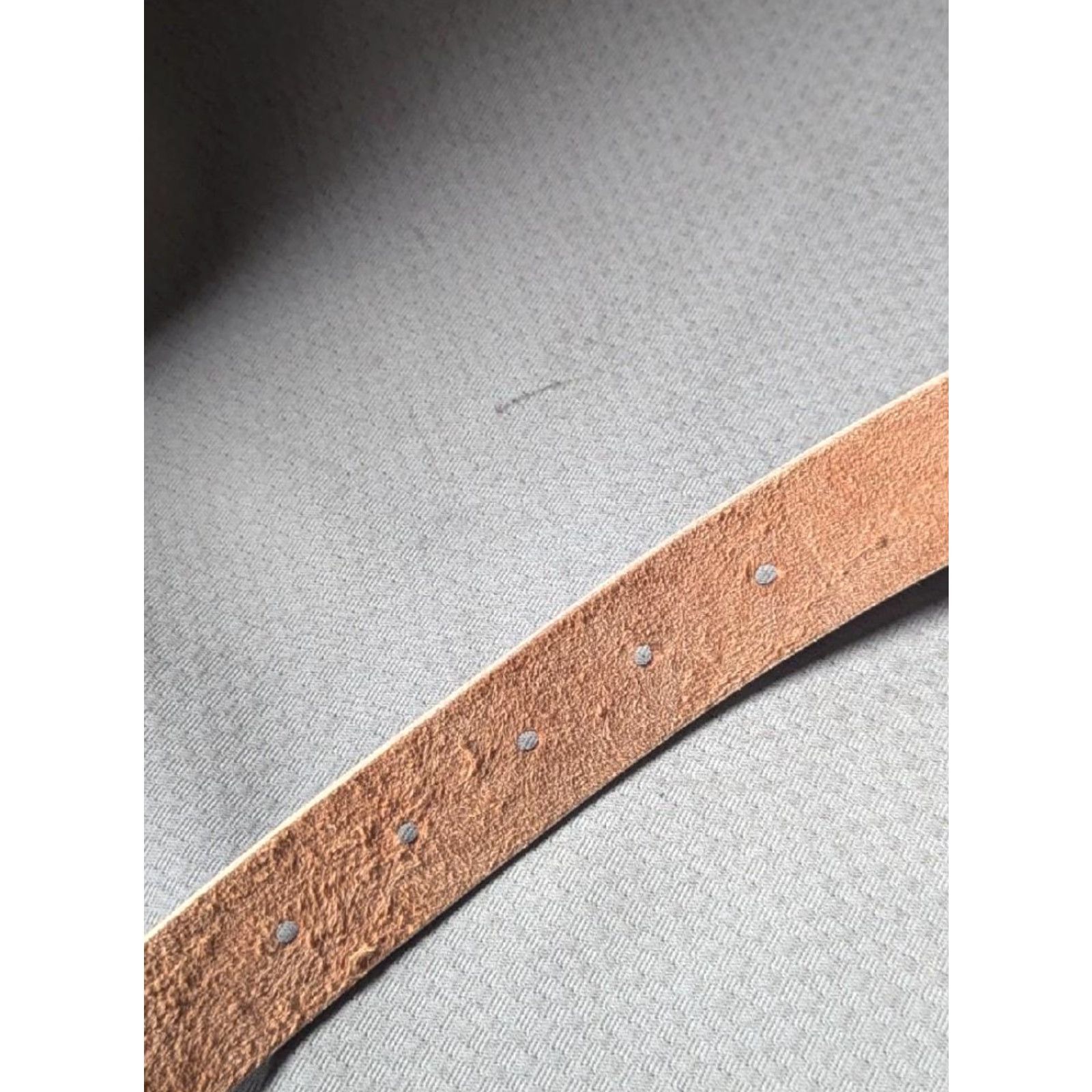 Gap VINTAGE GAP leather belt Western belt 26 brown Unisex Adults 26 Alligator Print 1990s Mens Size 26 - 8 Thumbnail