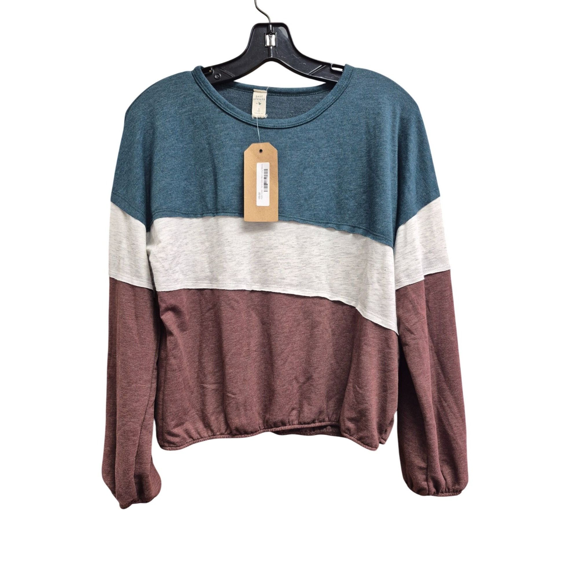 Other Color Block Soft Knit Pullover Sweatshirt L Size L / US 10 / IT 46 - 2 Thumbnail