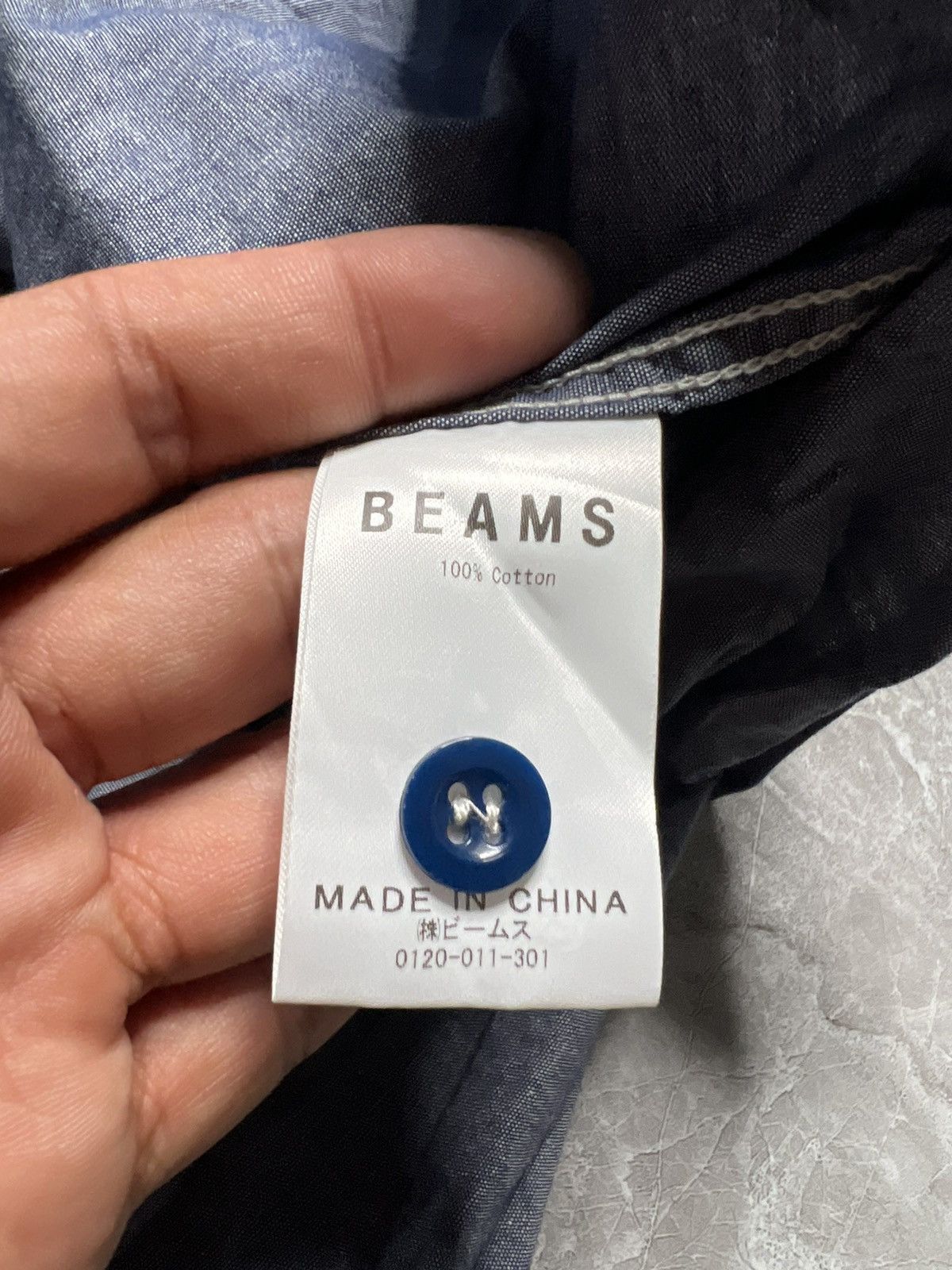 Beams Japan × Beams Plus Beams S/S 23 Chambray Shirt (Oversized) Size US L / EU 52-54 / 3 - 5 Thumbnail