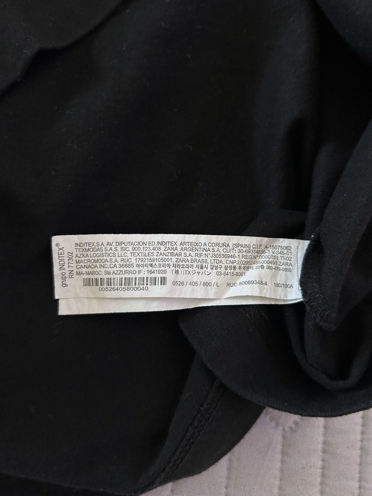 Rhude × Zara Zara x Rhuigi Tee Size US L / EU 52-54 / 3 - 7 Thumbnail