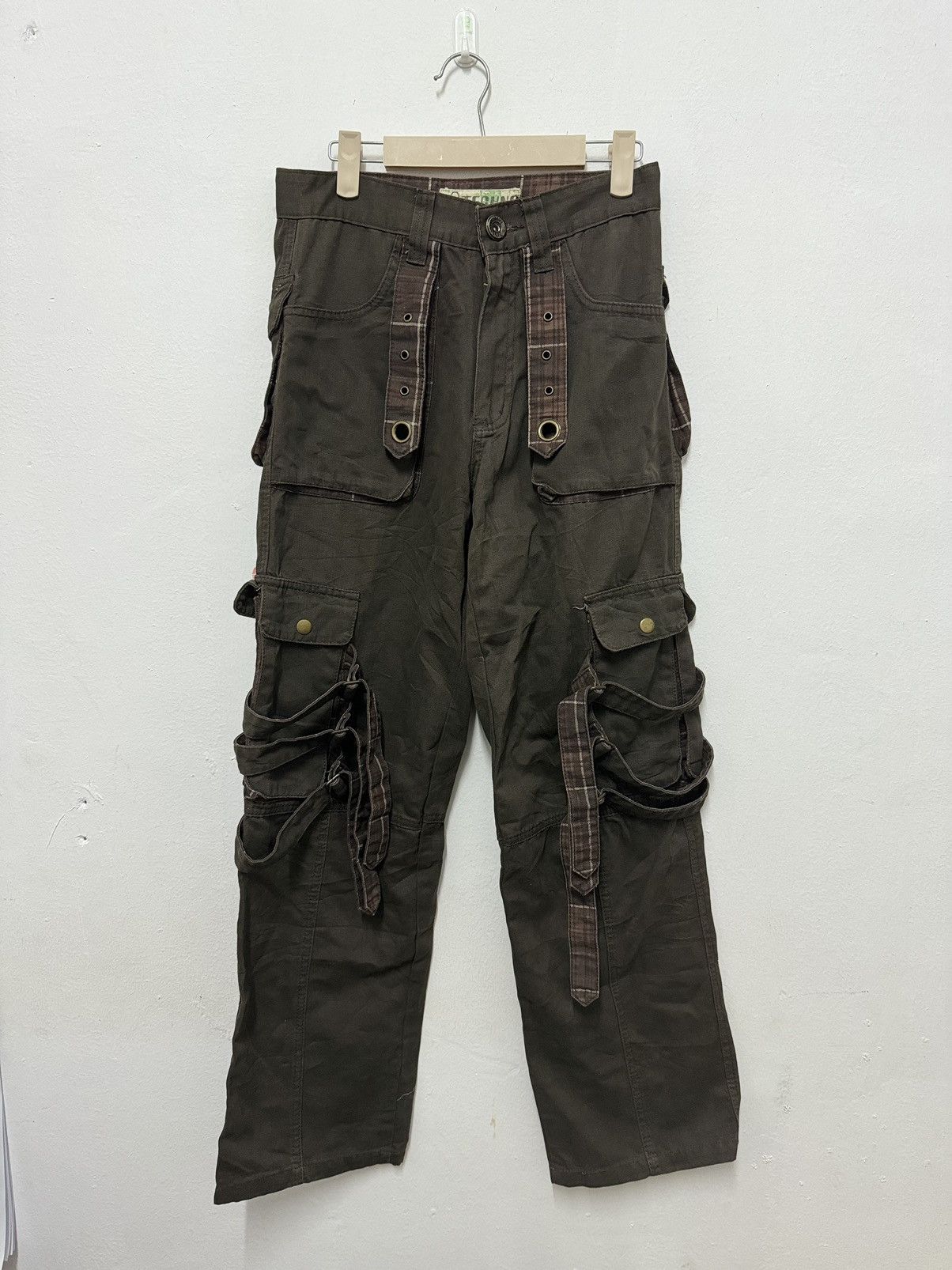 Rare Techno Bondages Pants Size 28”