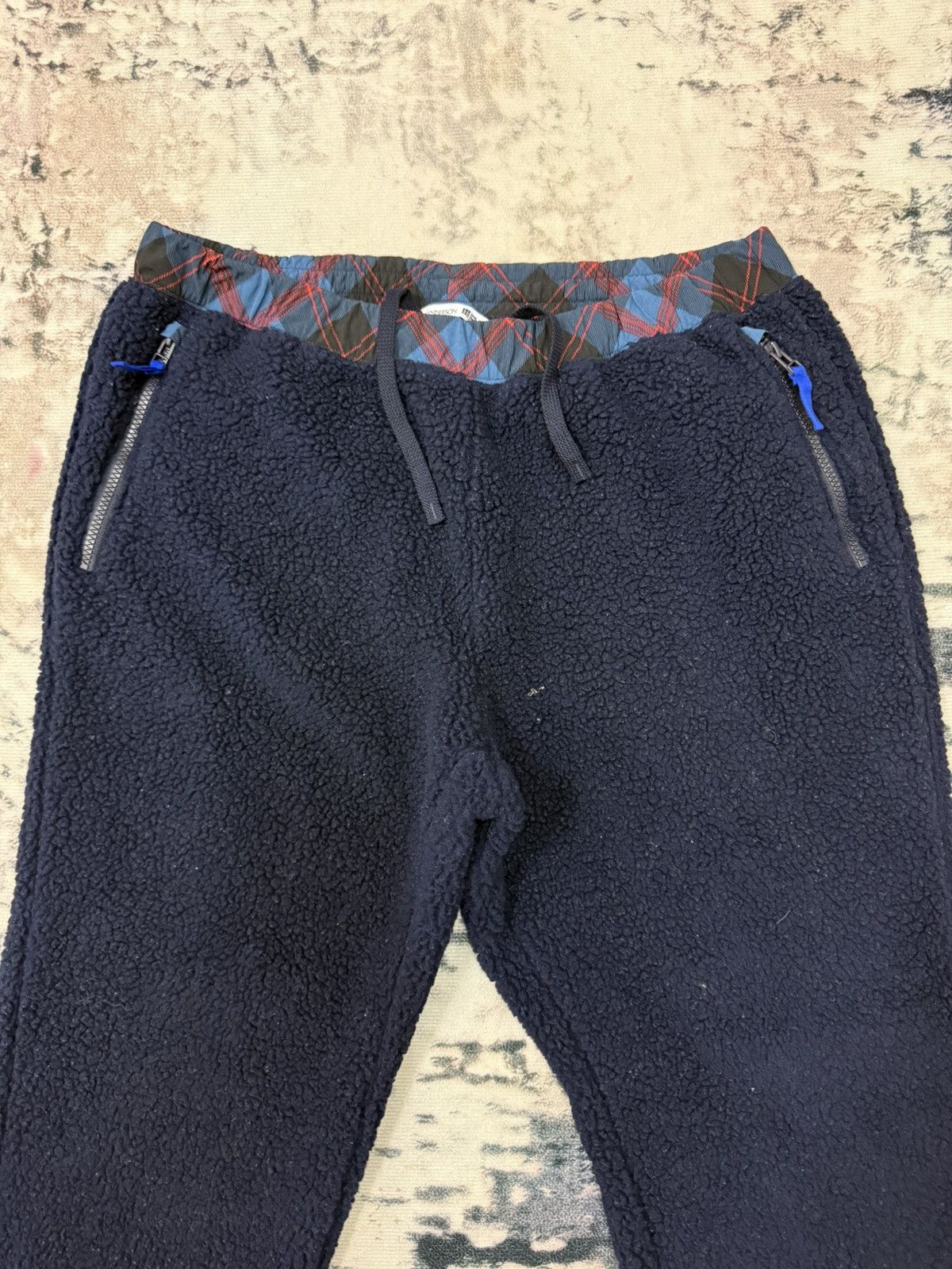 JW Anderson × Japanese Brand × Uniqlo Uniqlo J.W. anderson Shearling Fleece Sweatpants Size US 36 / EU 52 - 4 Thumbnail