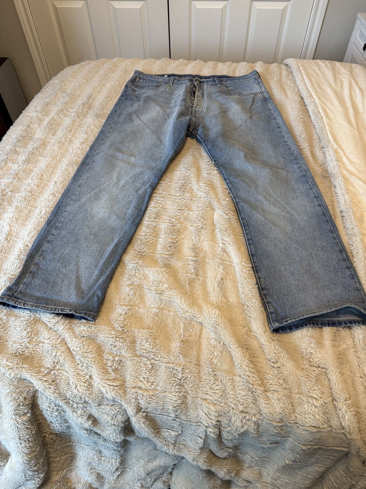 Levi's Levis Mens 501 Jeans 38 x 30 Size US 38 / EU 54 - 1 Thumbnail