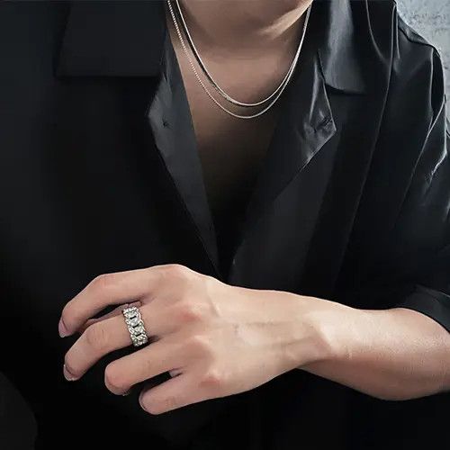 Other Hip-hop STEAL! Y2K Chains Necklace Chain Size ONE SIZE - 4 Thumbnail