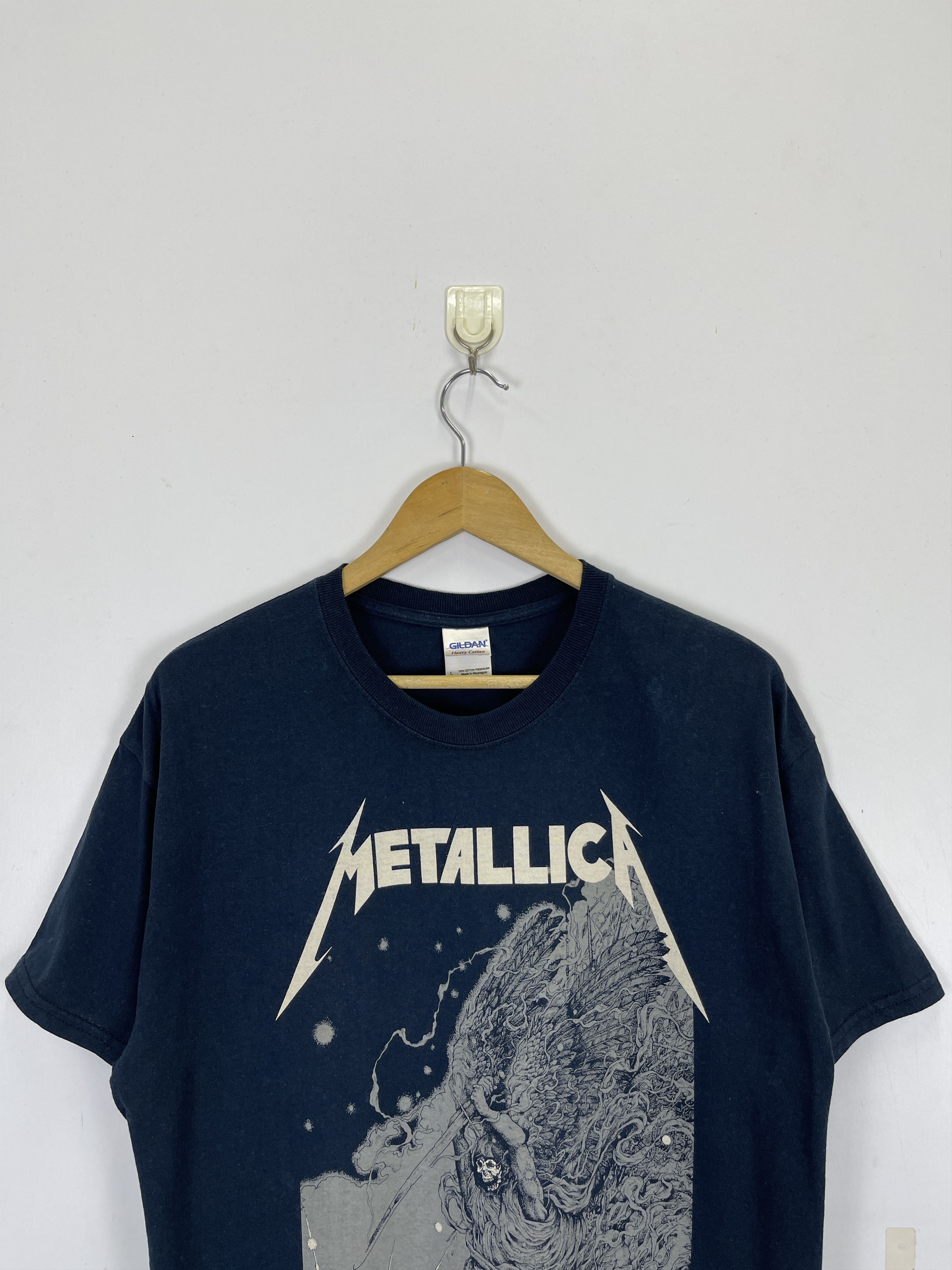 Band Tees × Metallica Metallica Tour Asia 2013 Tour T-Shirt TA0419 Size US L / EU 52-54 / 3 - 2 Thumbnail