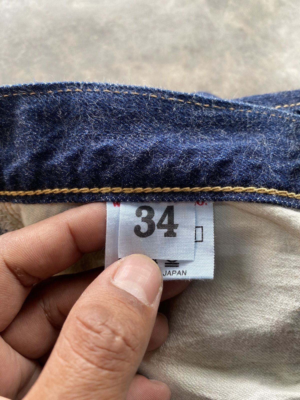 Japanese Brand × Warehouse & Co. Baggy Jeans Japanese Warehouse Denim Redline Selvedge Size US 34 / EU 50 - 15 Thumbnail