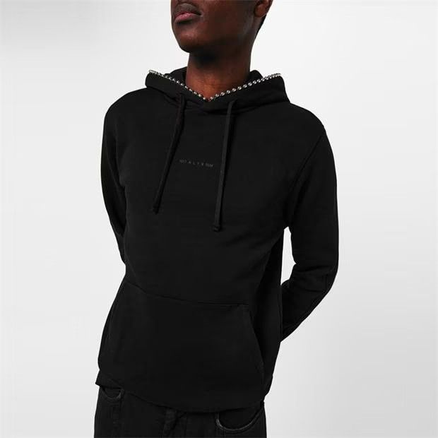 1017 ALYX 9SM o1g2r1mq0824 Ball Chain Hoodie in Black Size US S / EU 44-46 / 1 - 5 Thumbnail
