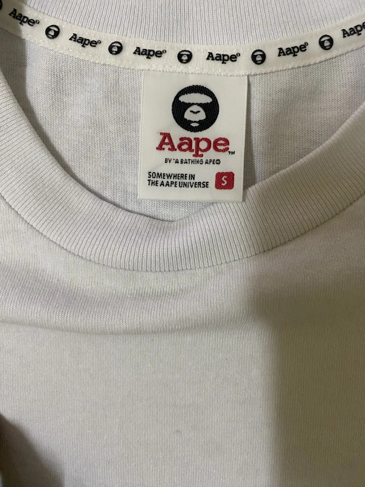 Aape Bape Bathing Ape Long Sleeve Size US S / EU 44-46 / 1 - 6 Thumbnail
