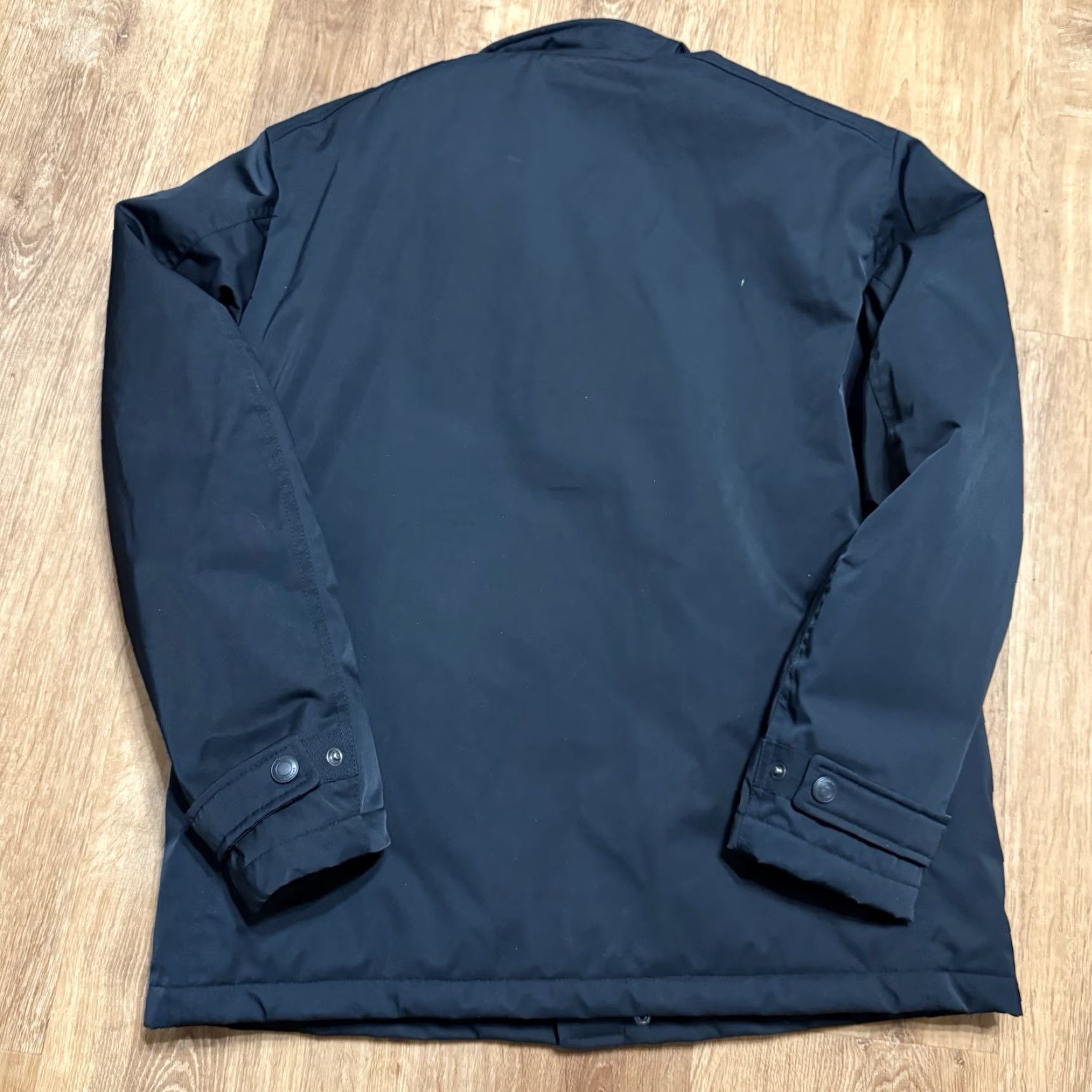 UNTUCKit UNTUCKit Utility Jacket Mens Large Black Full Zip Water Resistant Outdoor Dad Jacket Mens L Black Outdoor All Seasons Size US L / EU 52-54 / 3 - 2 Thumbnail