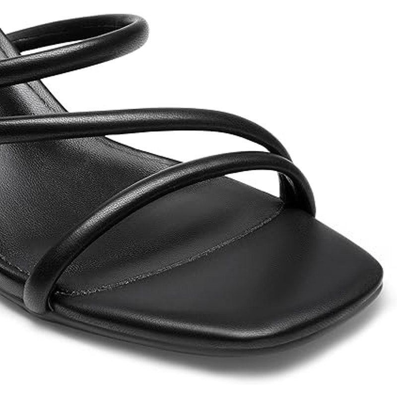 Other New Dream Pairs Women's Black Faux Leather Block Heels 9 Size US 9 / IT 39 - 2 Thumbnail