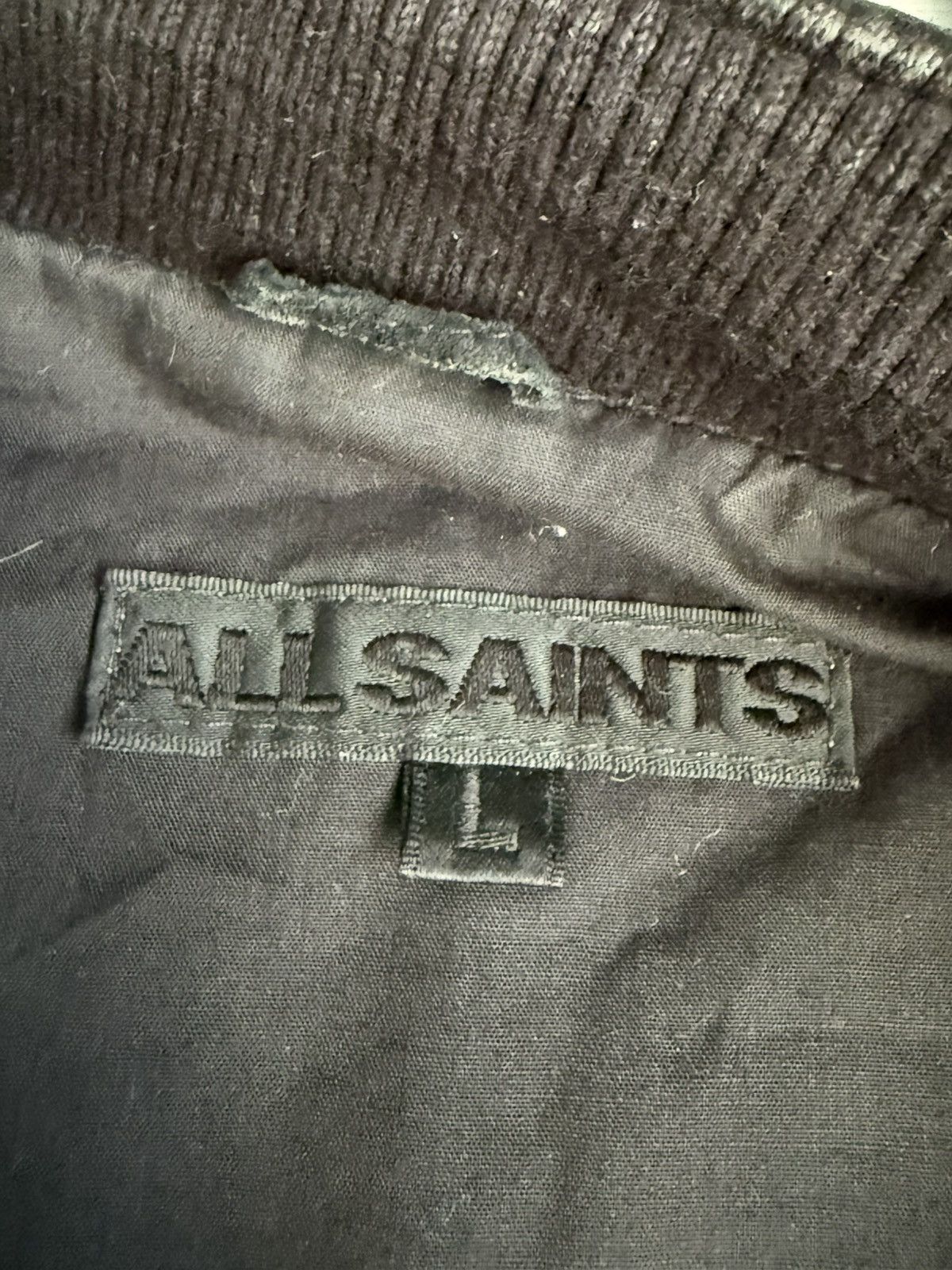 Allsaints Perforated leather jacket Allsaints Size US L / EU 52-54 / 3 - 5 Thumbnail