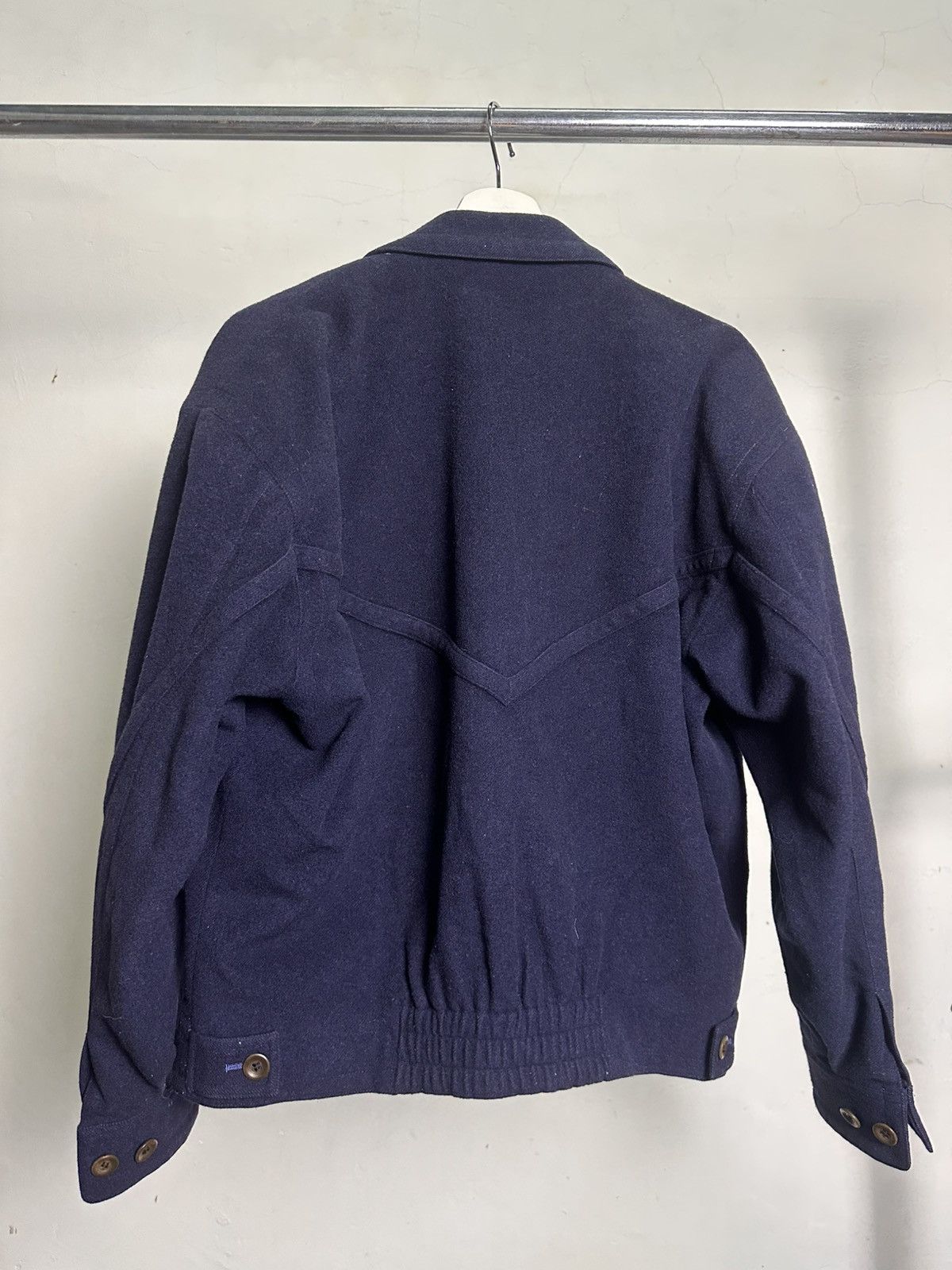 Karl Lagerfeld 90’s Karl Lagerfeld Vintage Wool Jacket Size US L / EU 52-54 / 3 - 7 Thumbnail