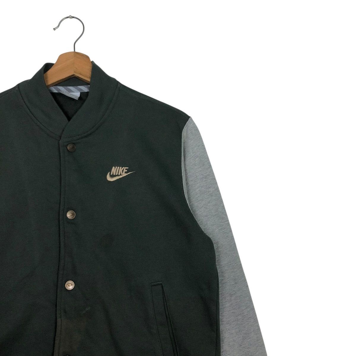 Nike 🔥VINTAGE BOMBET VARSITY JACKET NIKE SPORTSWEAR BIG LOGO Size US S / EU 44-46 / 1 - 8 Thumbnail