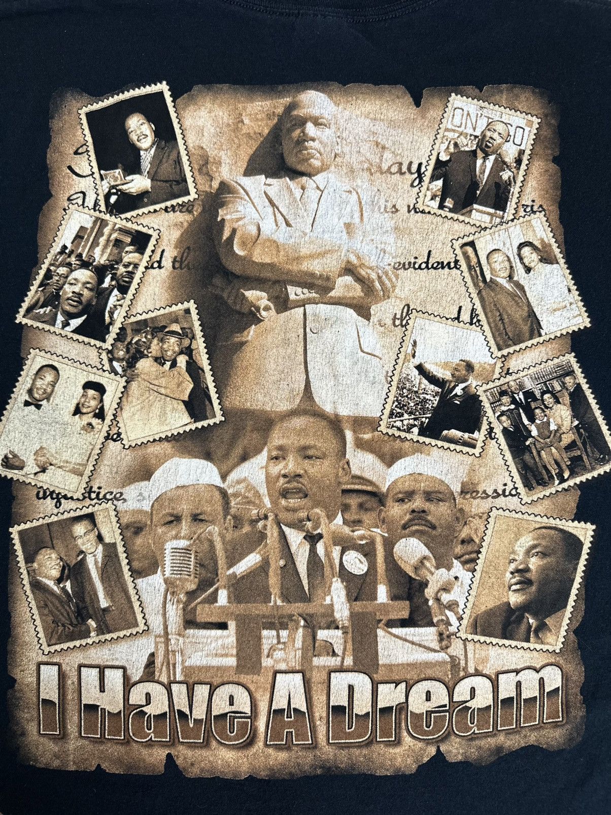 Rap Tees × Vintage Vintage Y2K DR. MARTIN LUTHER KING - I Have A Dream Rap Tee Size US XXL / EU 58 / 5 - 7 Thumbnail
