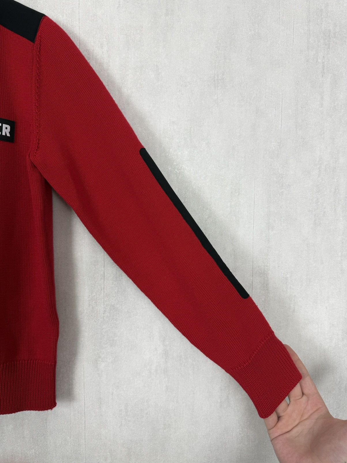 Moncler Moncler Maglia Tricot Kids 1/4 Zip Wool Sweater Size 14/164 Size US XS / EU 42 / 0 - 9 Thumbnail
