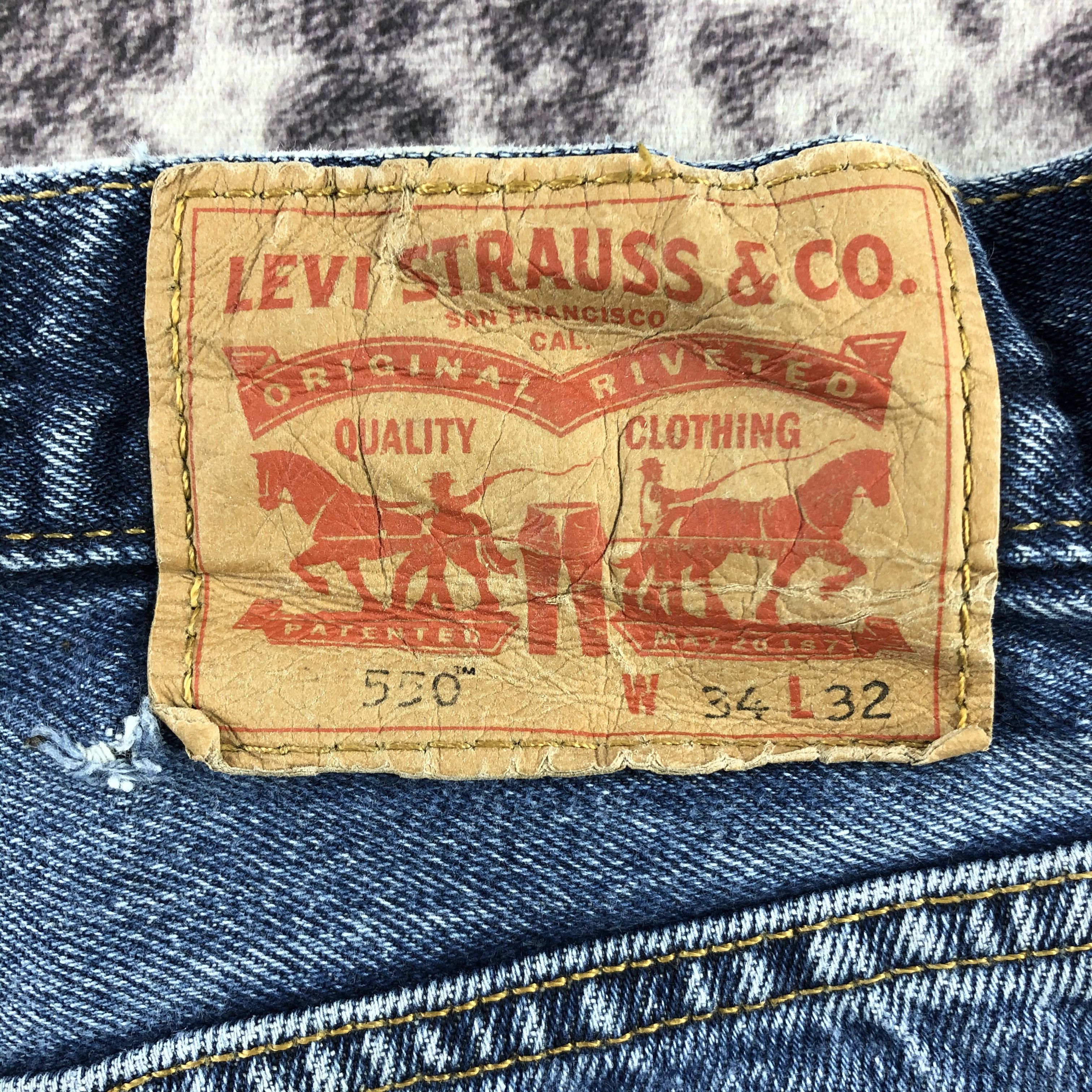 Levi's × Vintage Vintage Blue Wash Levis 550 Jeans-JM2949 Size US 34 / EU 50 - 6 Thumbnail