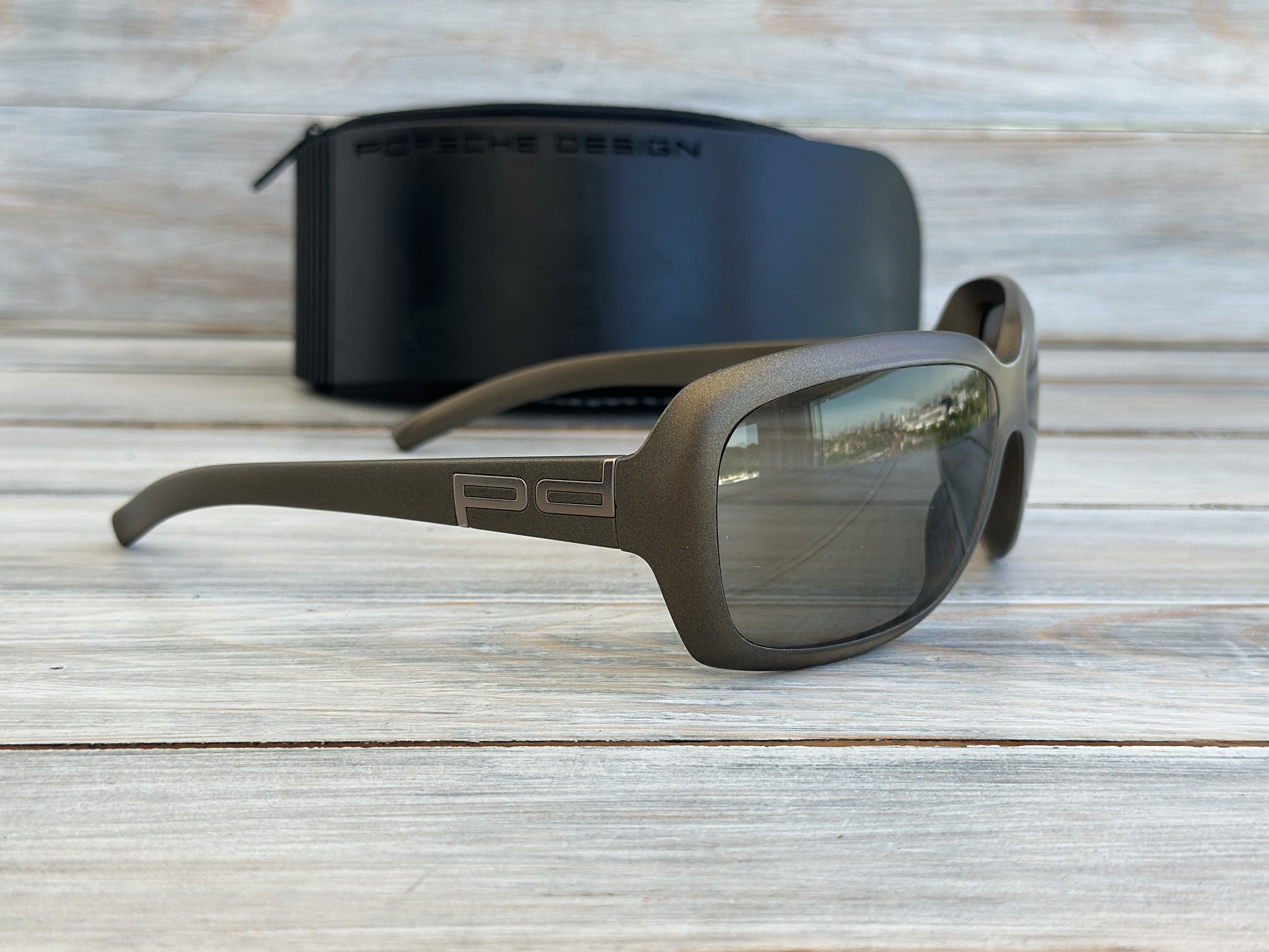 Porsche Design PORSCHE Design D5274 Sunglasses With Case Bronze LuxuryBrand Size ONE SIZE - 23 Thumbnail