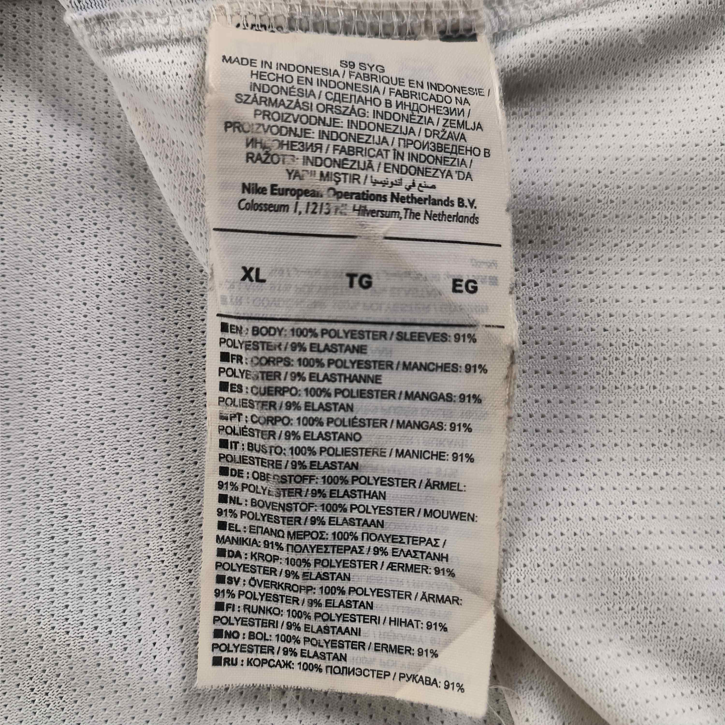 Nike France 2019 Nike GK Sarah Bouhaddi football jersey size XL Size US XL / EU 56 / 4 - 8 Thumbnail