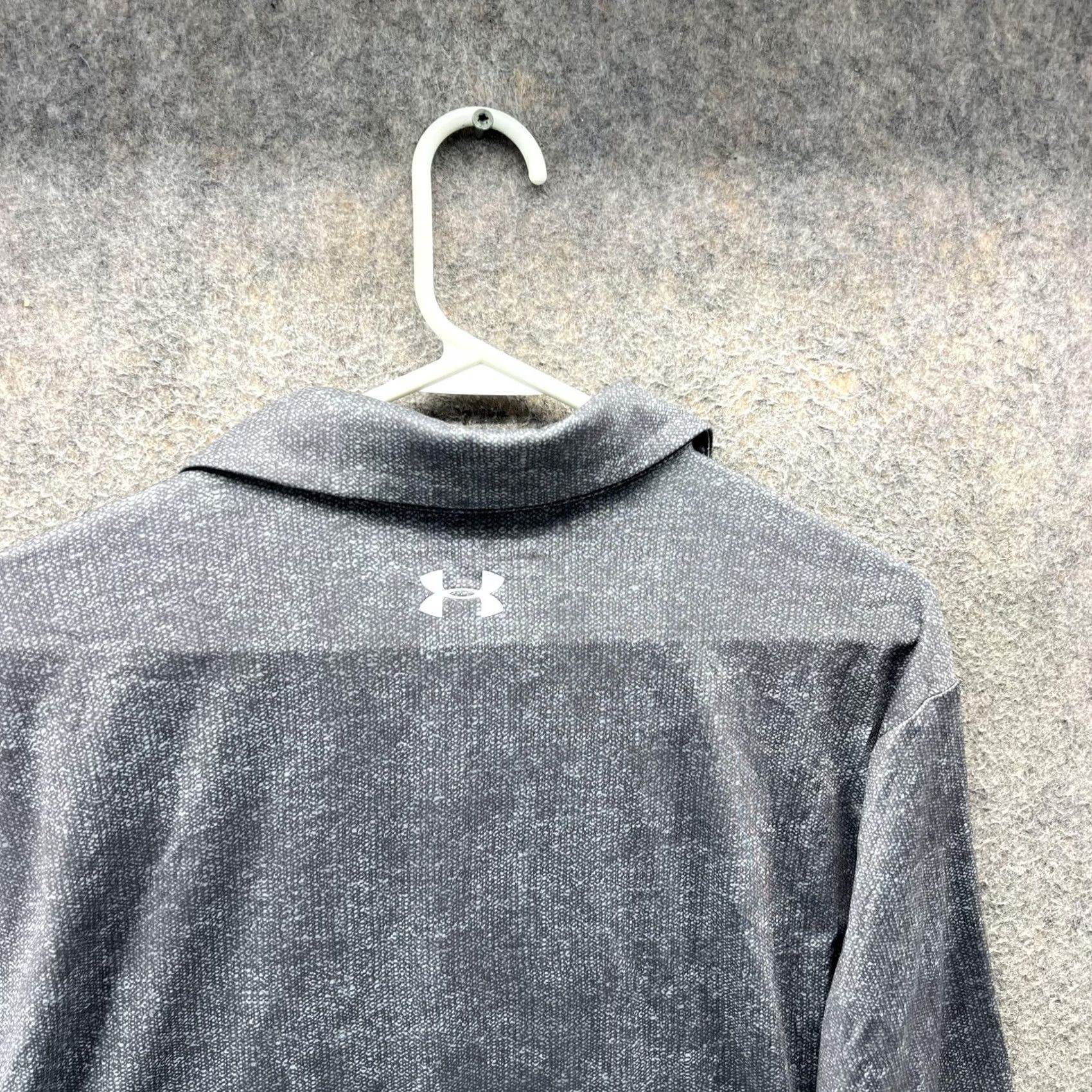 Under Armour Under Armour Polo Shirt Mens M Gray HeatGear Loose Fit Golf Short Sleeve Size US M / EU 48-50 / 2 - 4 Thumbnail