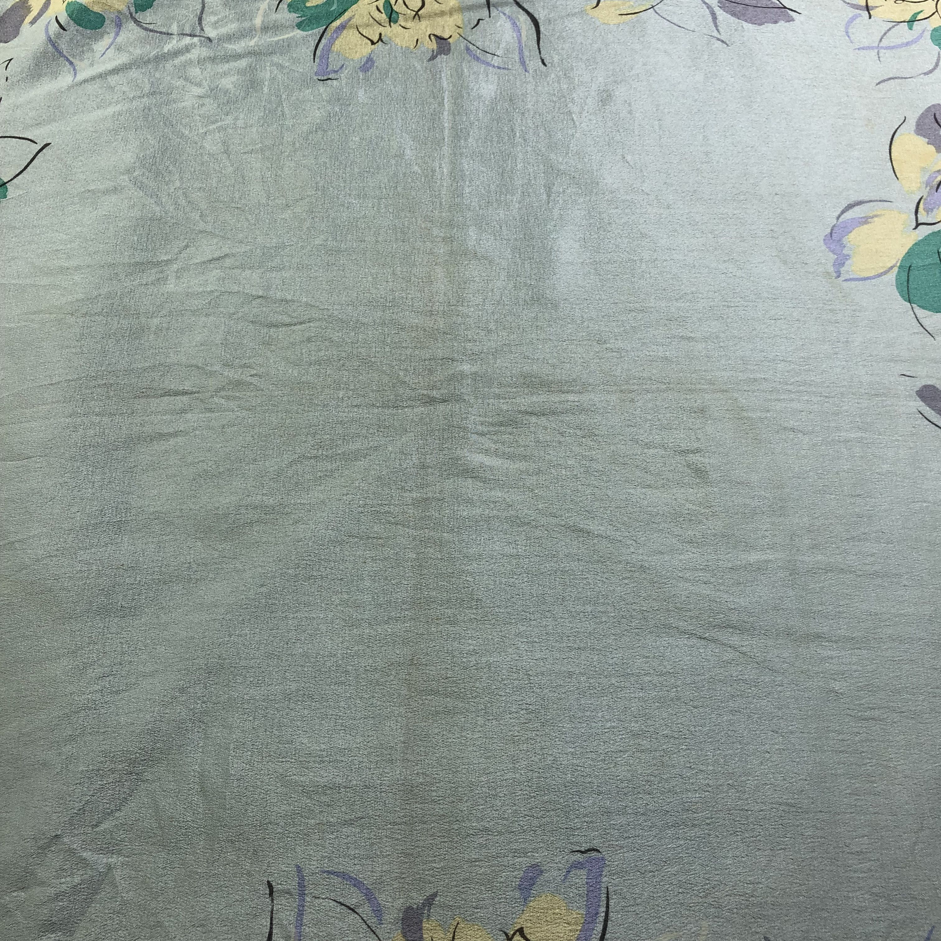 Pierre Cardin Vintage Pierre Cardin Floral Hand Rolled Silk Scarf M954 Size ONE SIZE - 6 Thumbnail