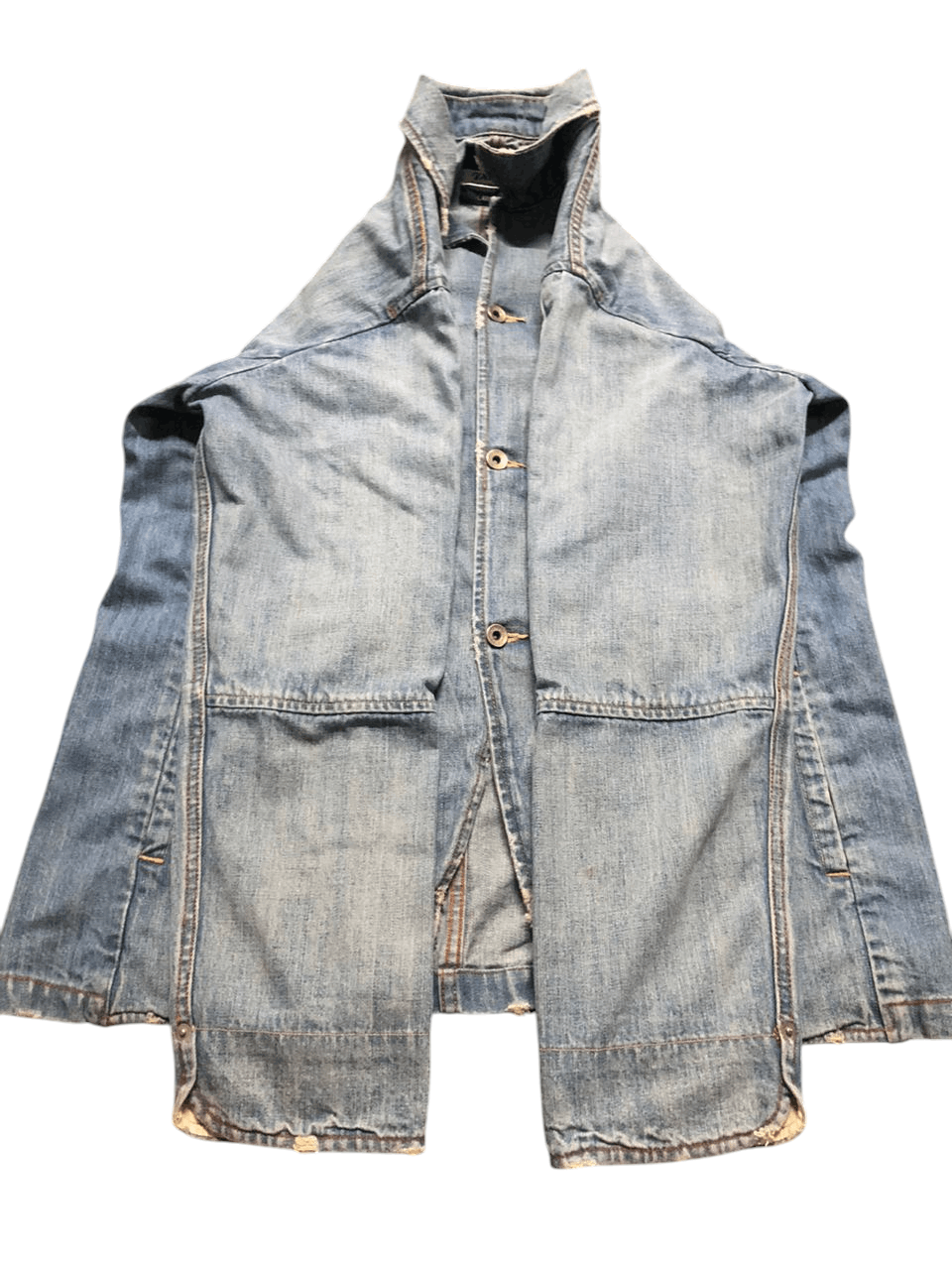 Japanese Brand × Vintage VINTAGE POWER TO THE PEOPLE CHORE JACKET DISTRESSED STYLE Size US M / EU 48-50 / 2 - 5 Thumbnail