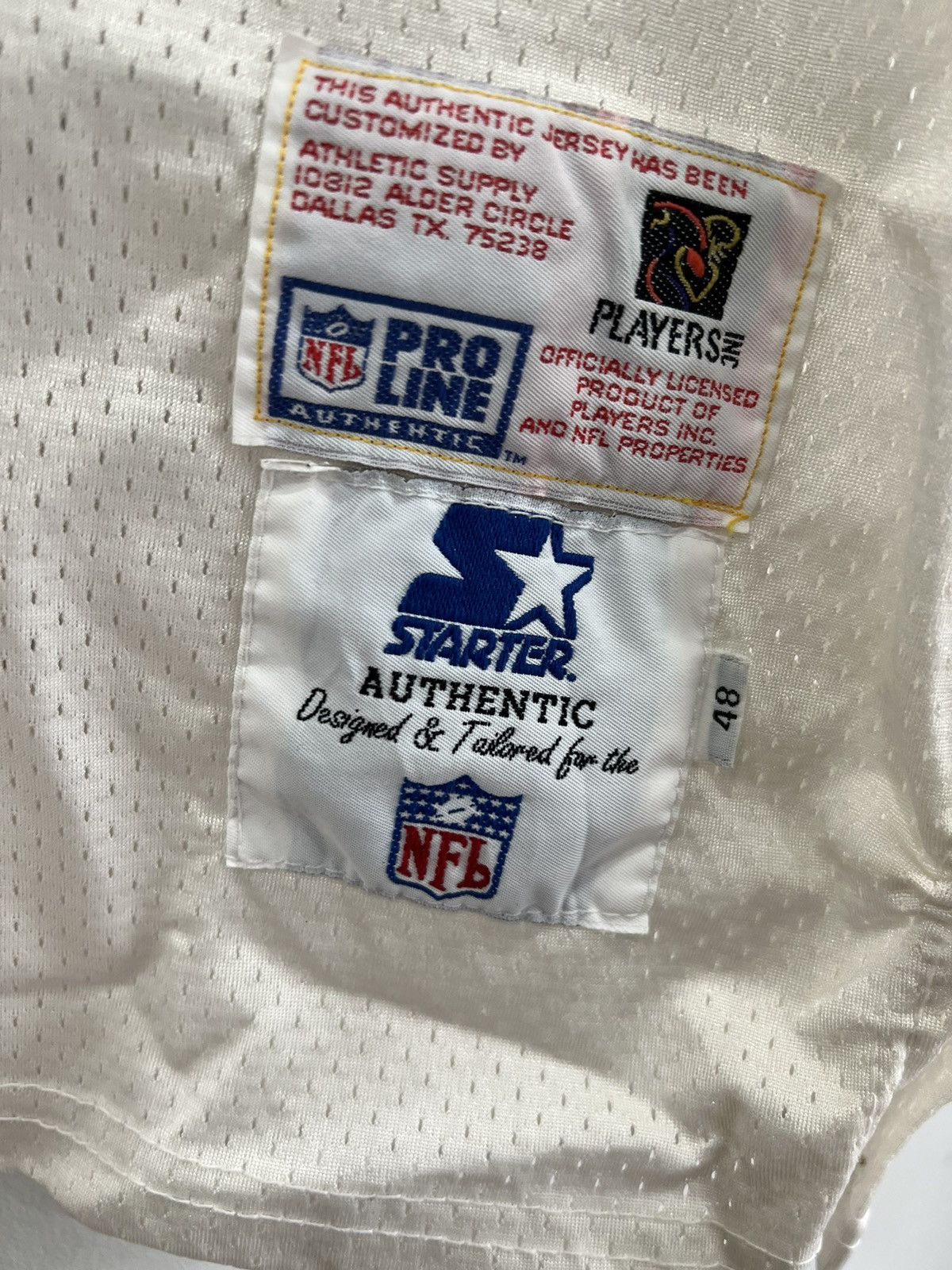 Starter × Vintage Vintage Starter E Smith Football Jersey pro line Size US L / EU 52-54 / 3 - 5 Thumbnail
