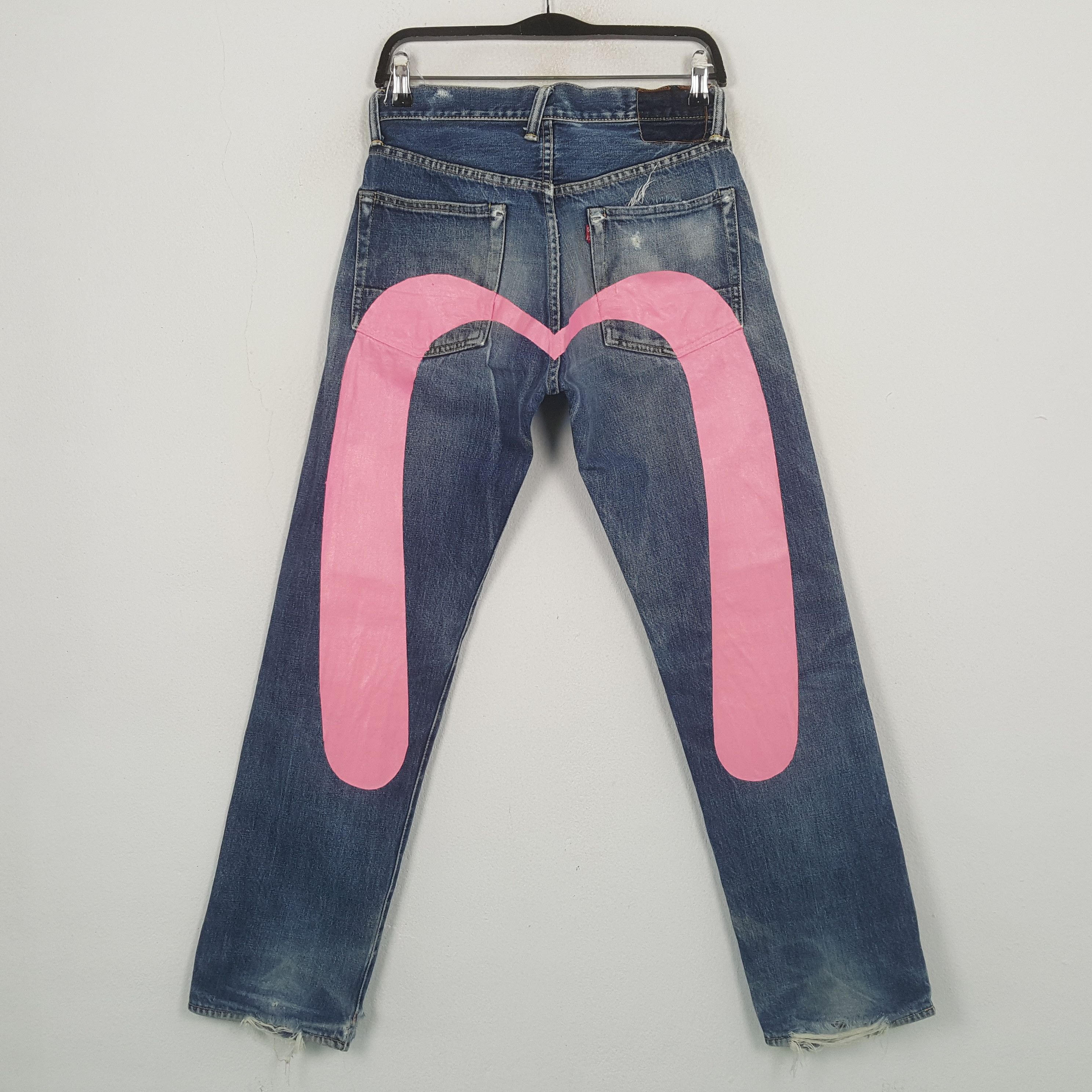 Evisu Evisu Japanese Brand Custom Daicock Jeans C297N12 Size US 29 - 1 Thumbnail